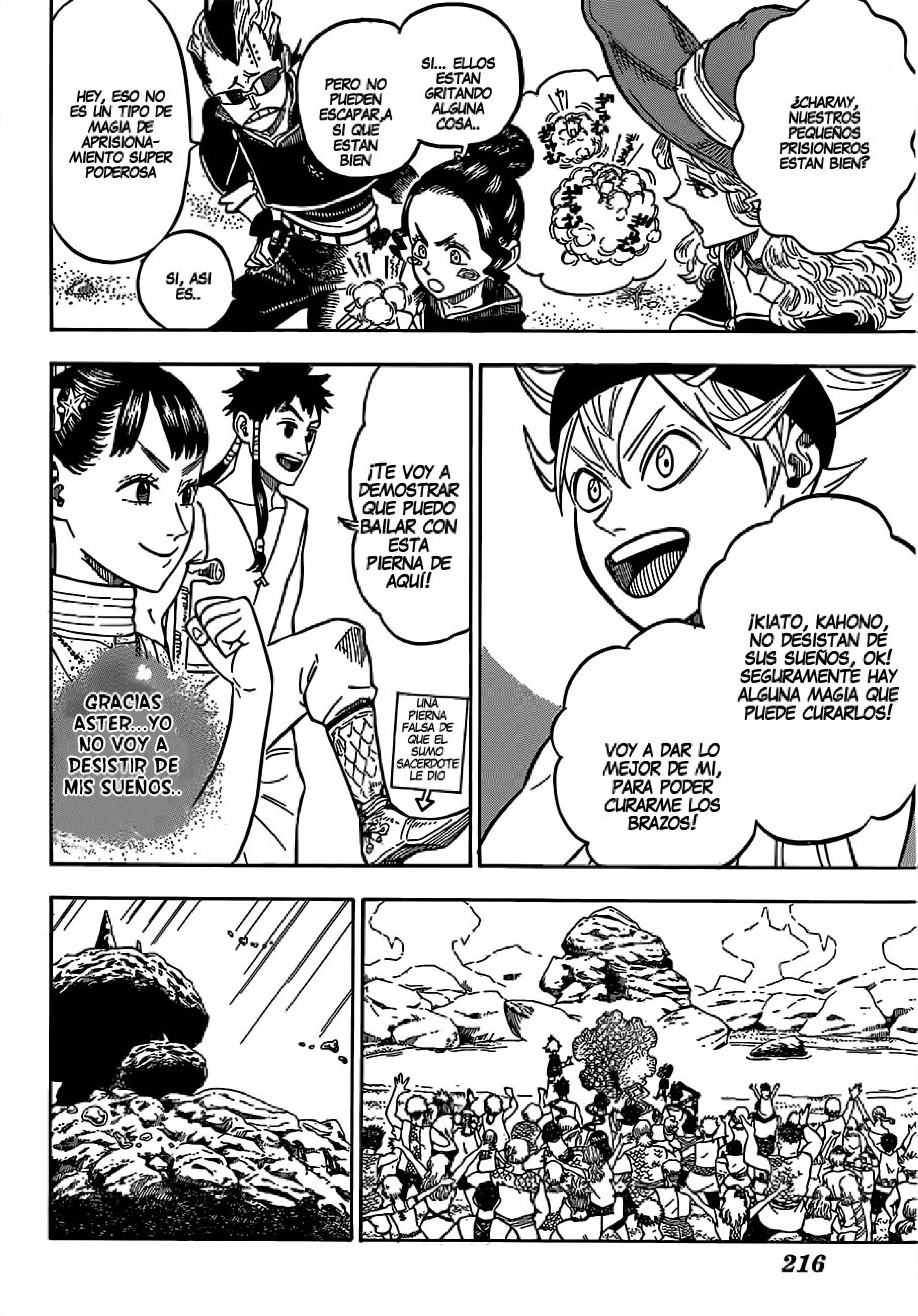 Read black Clover es Manga Online