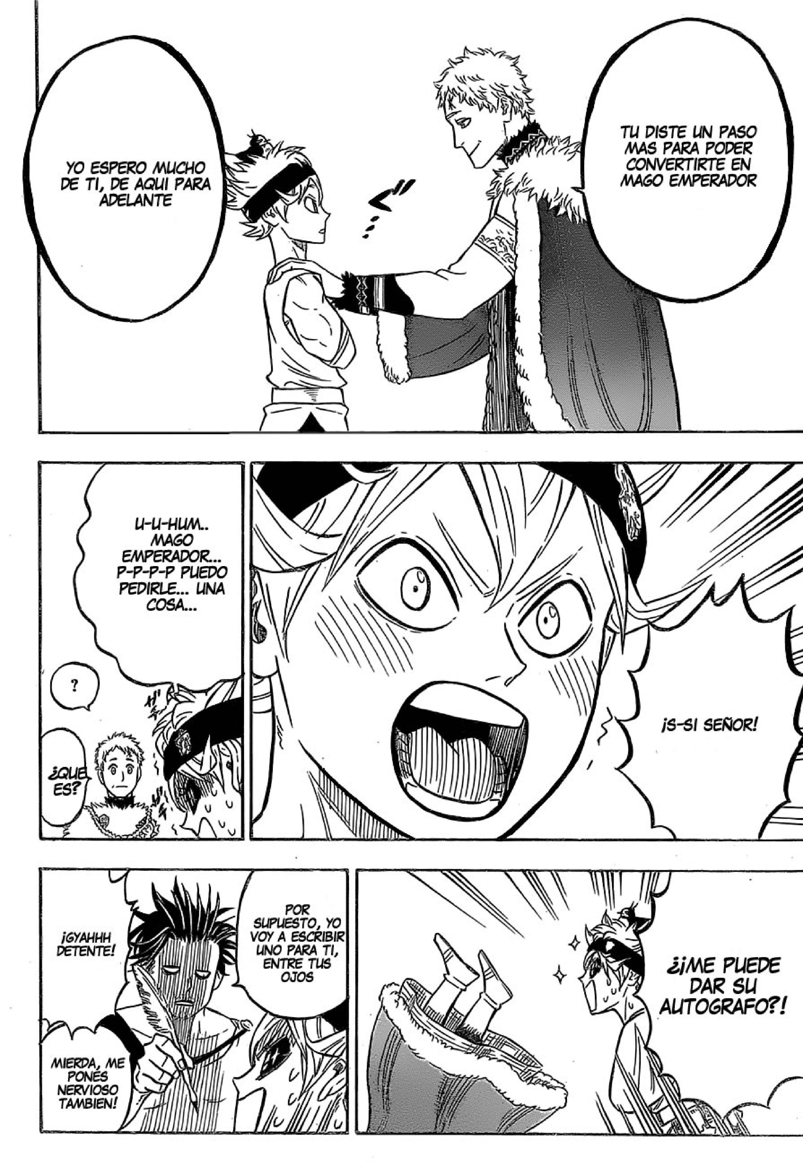 Read black Clover es Manga Online