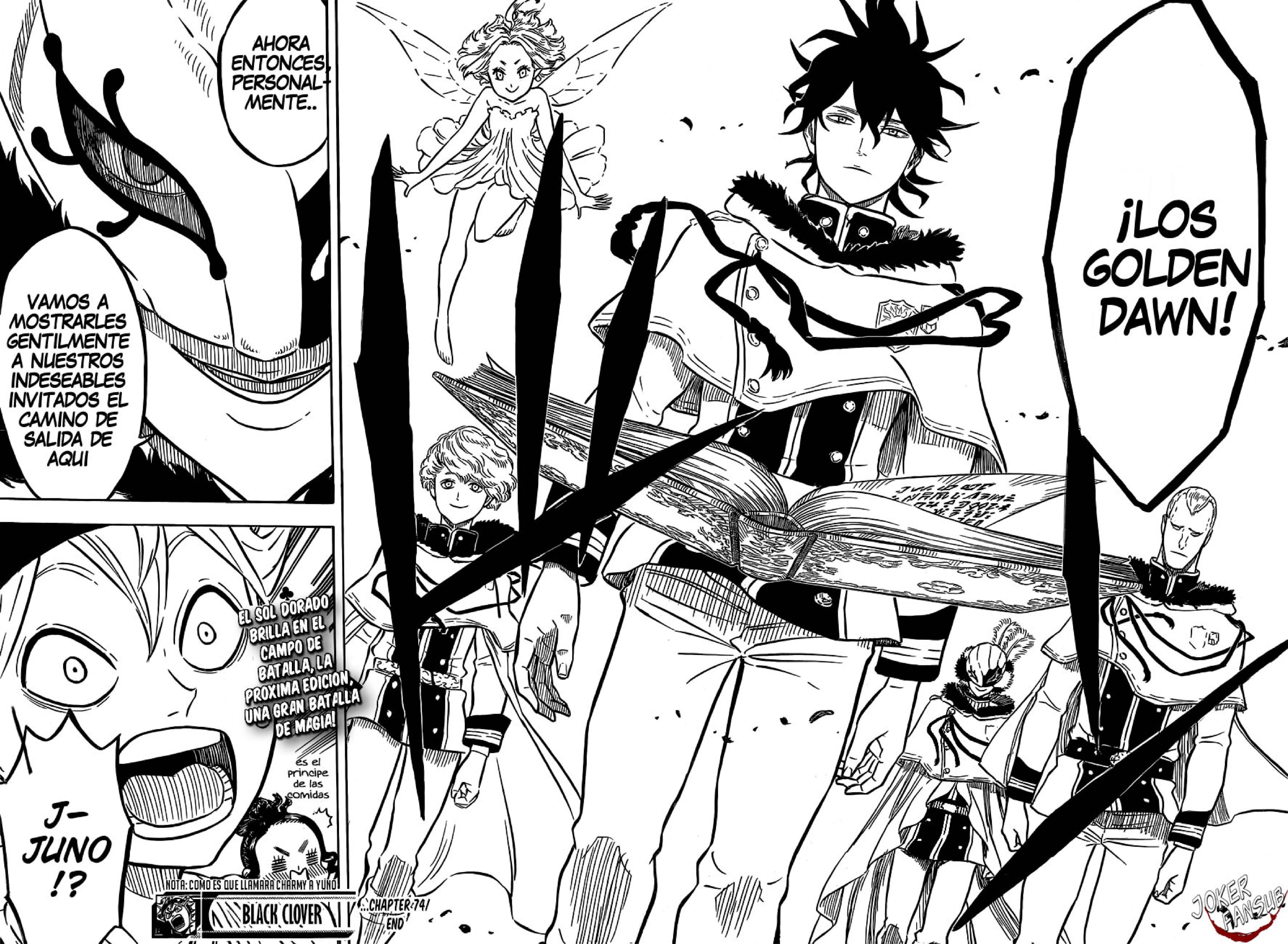 Read black Clover es Manga Online