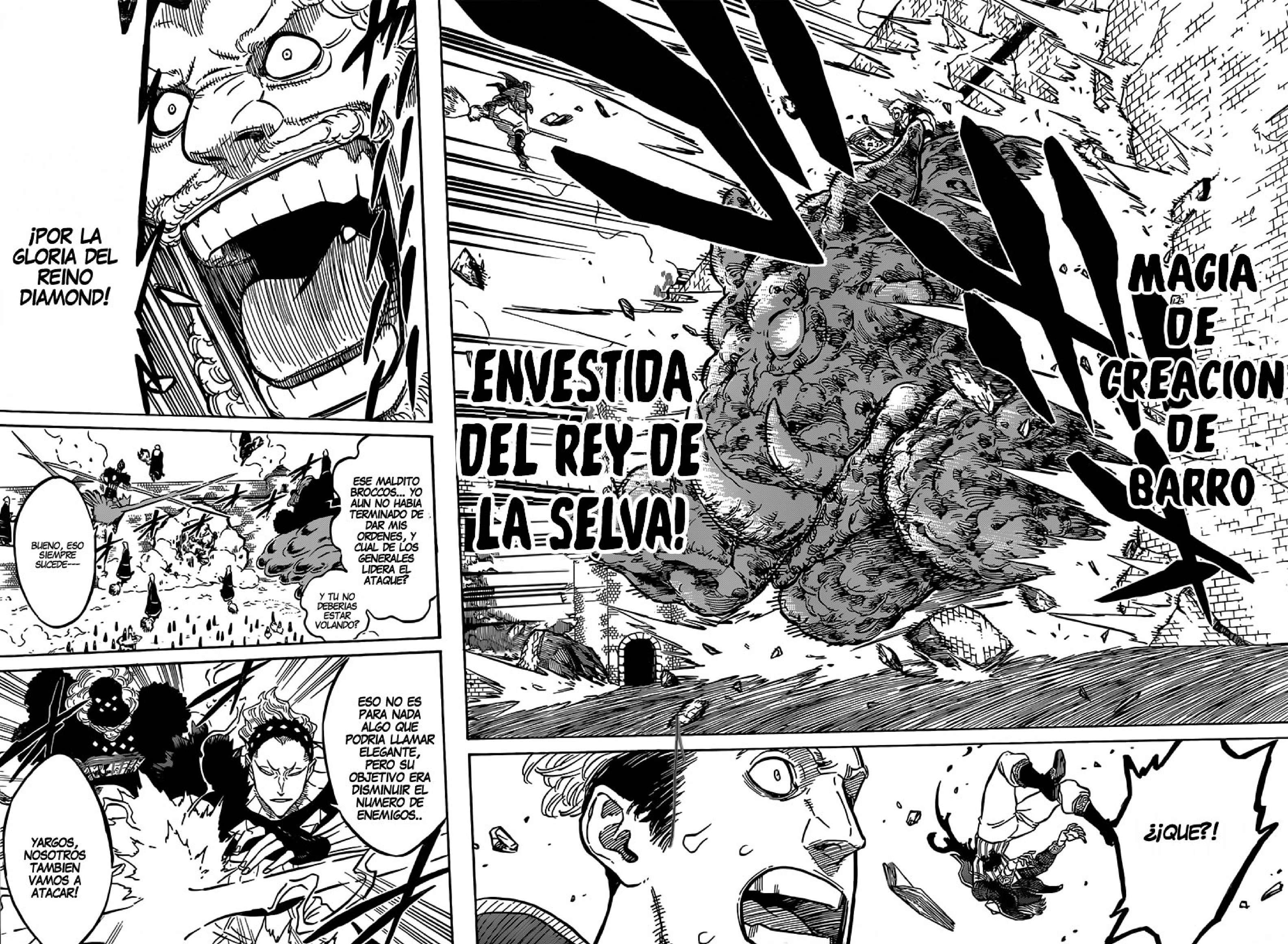 Read black Clover es Manga Online