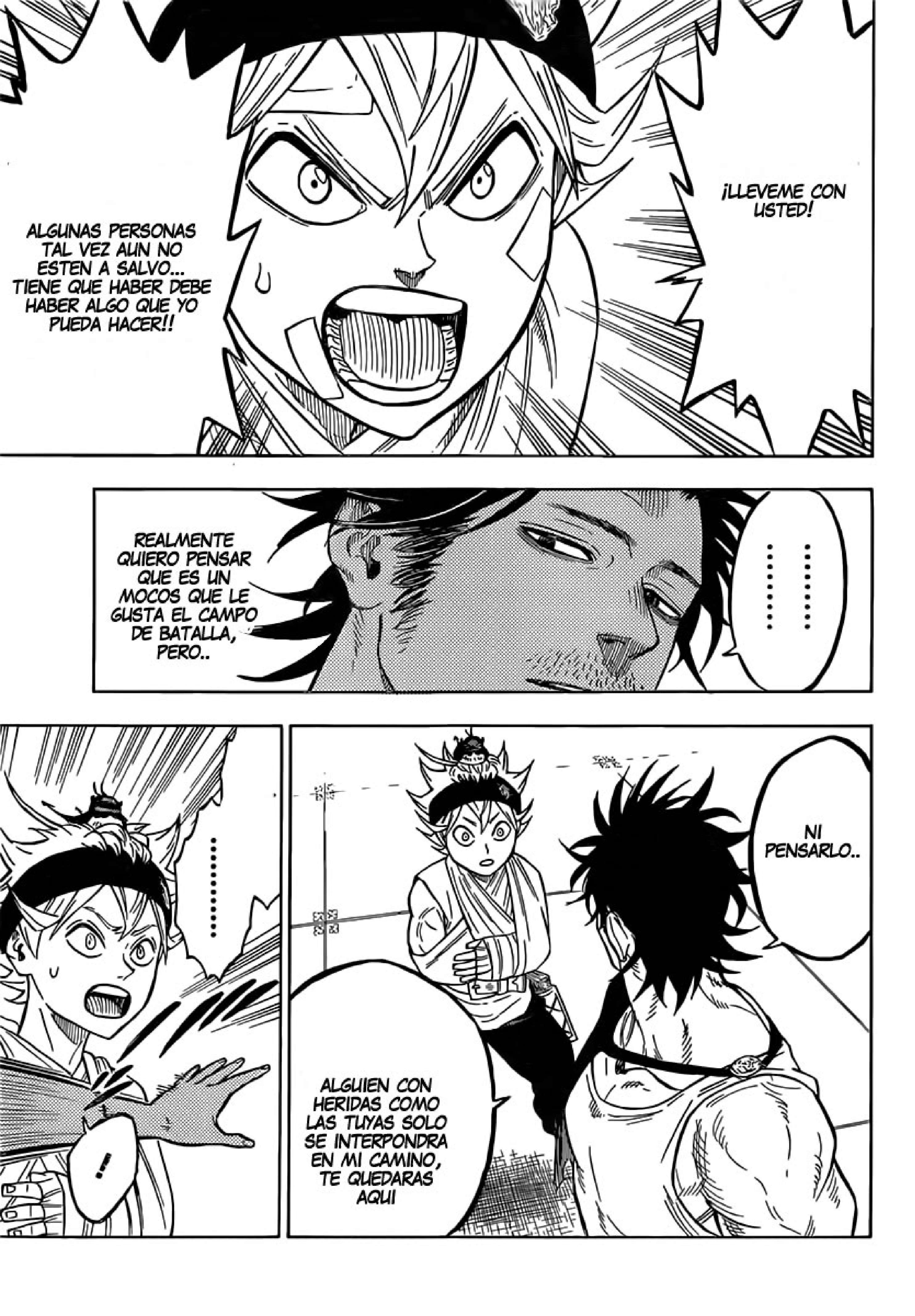 Read black Clover es Manga Online