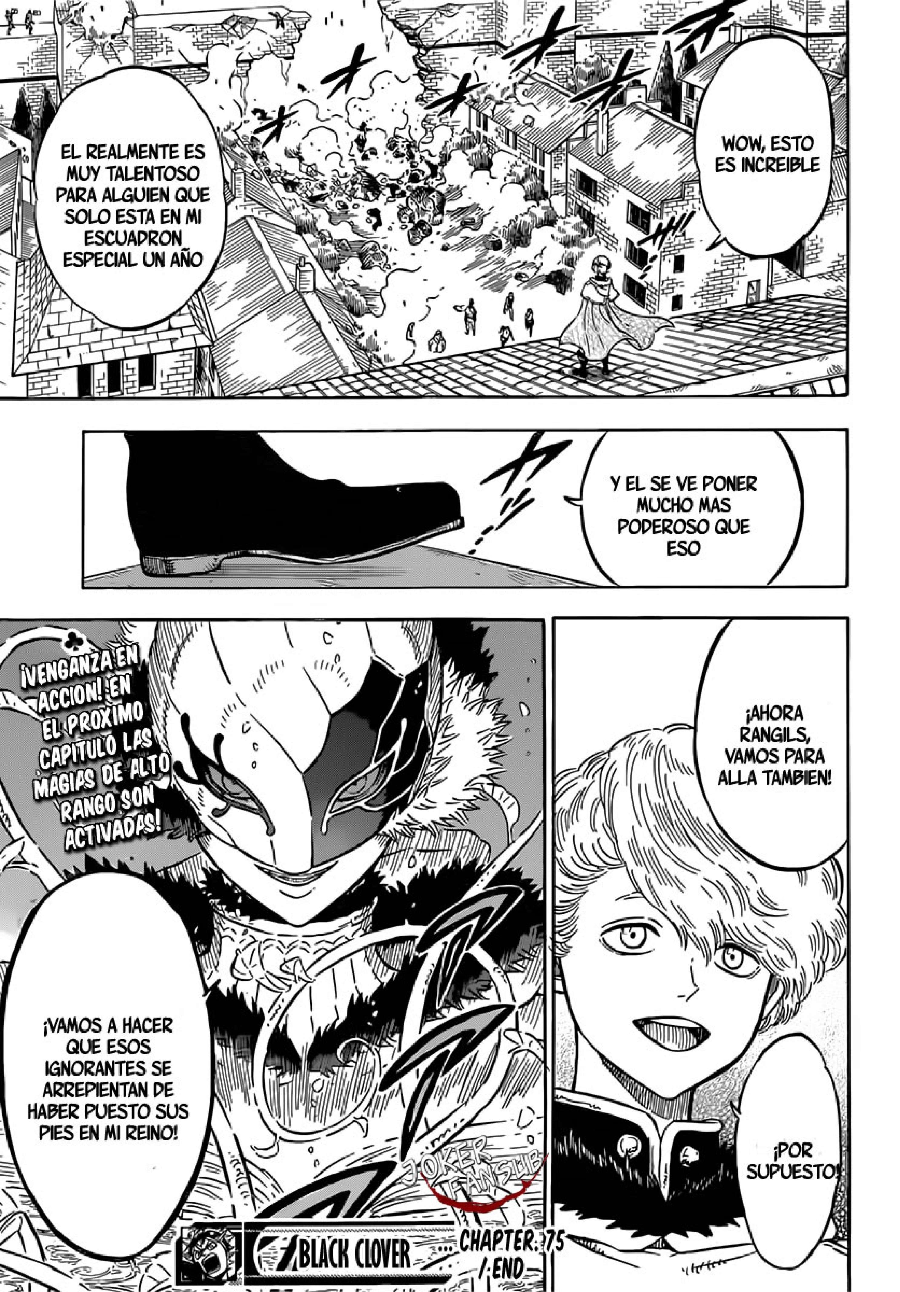 Read black Clover es Manga Online