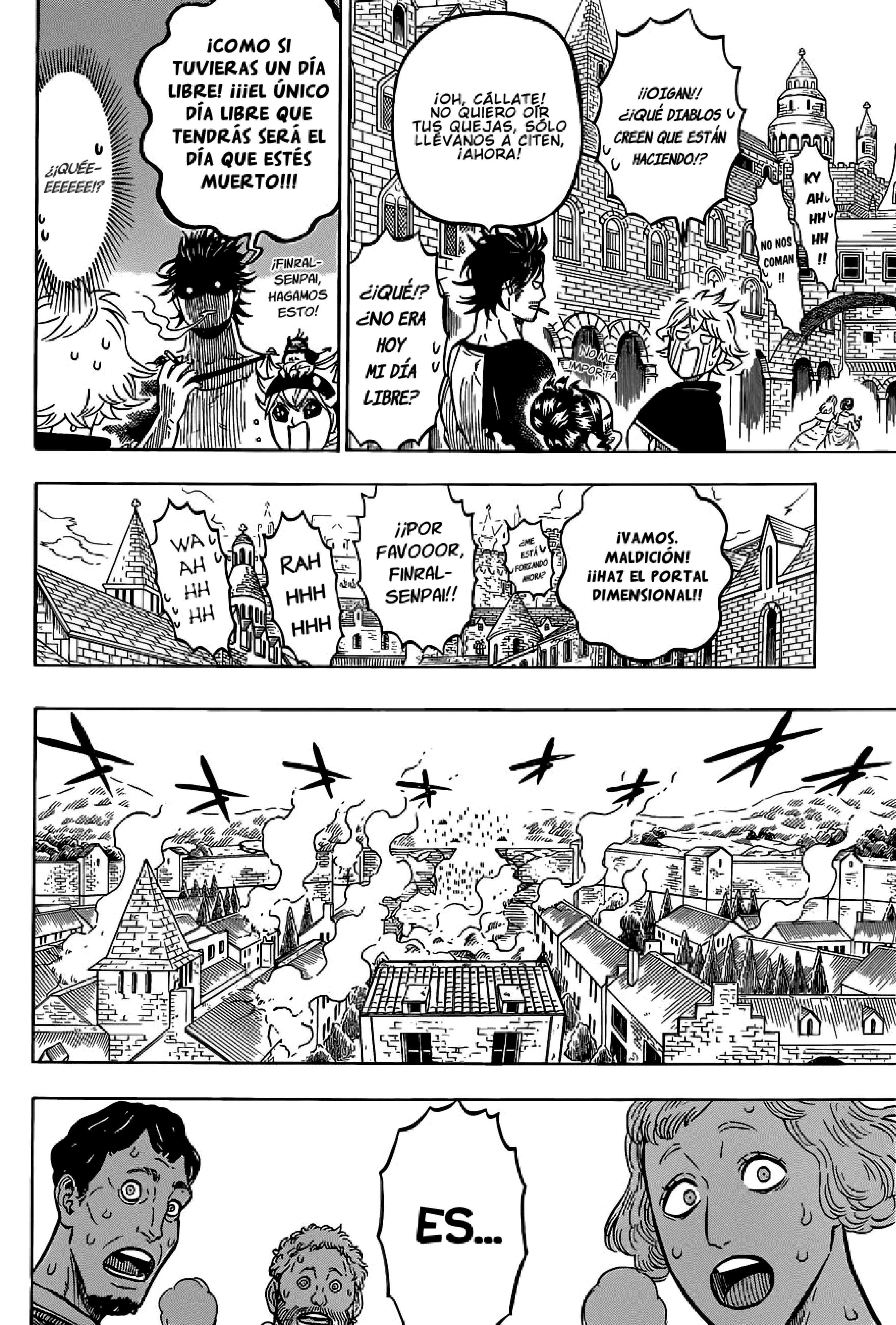 Read black Clover es Manga Online