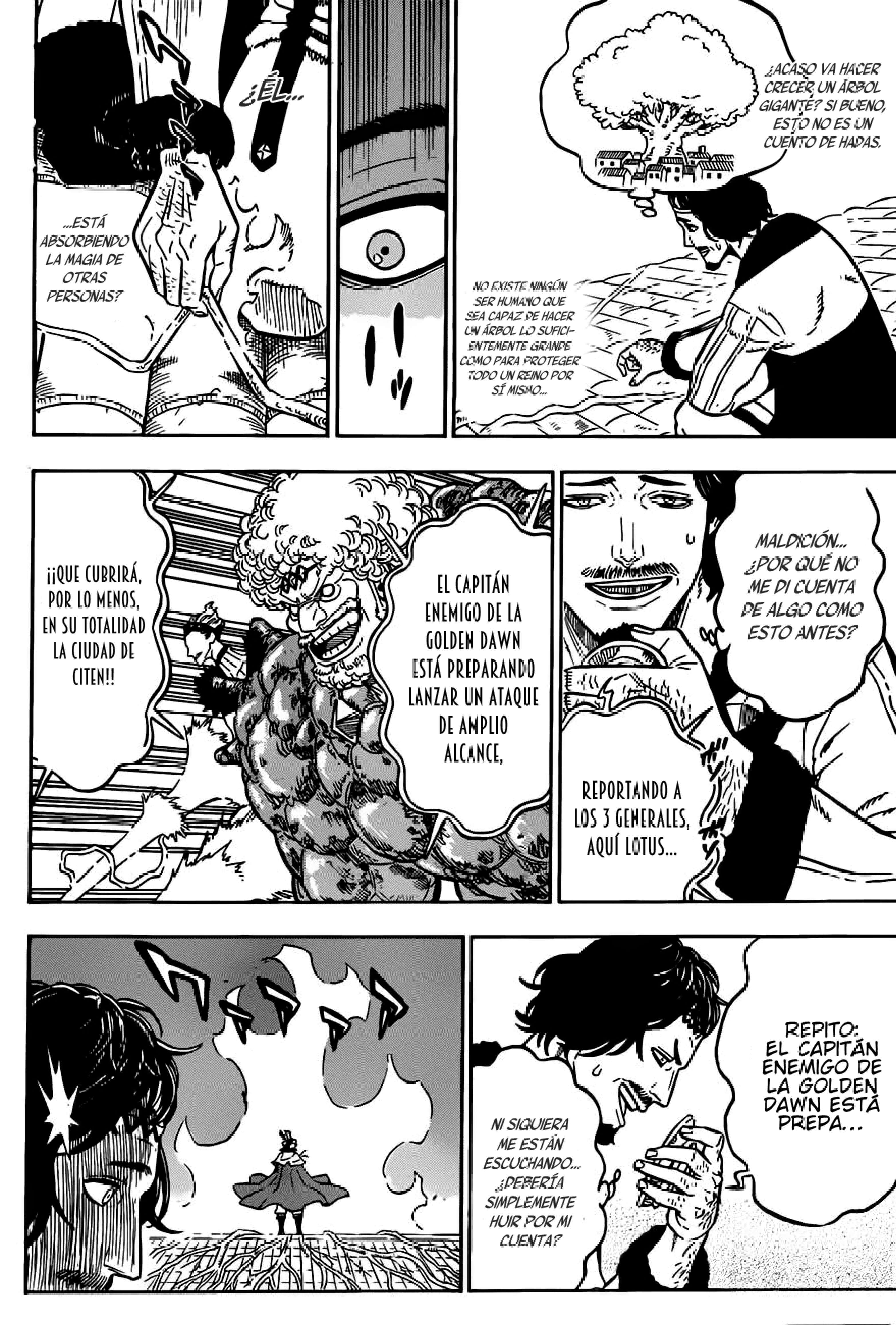 Read black Clover es Manga Online
