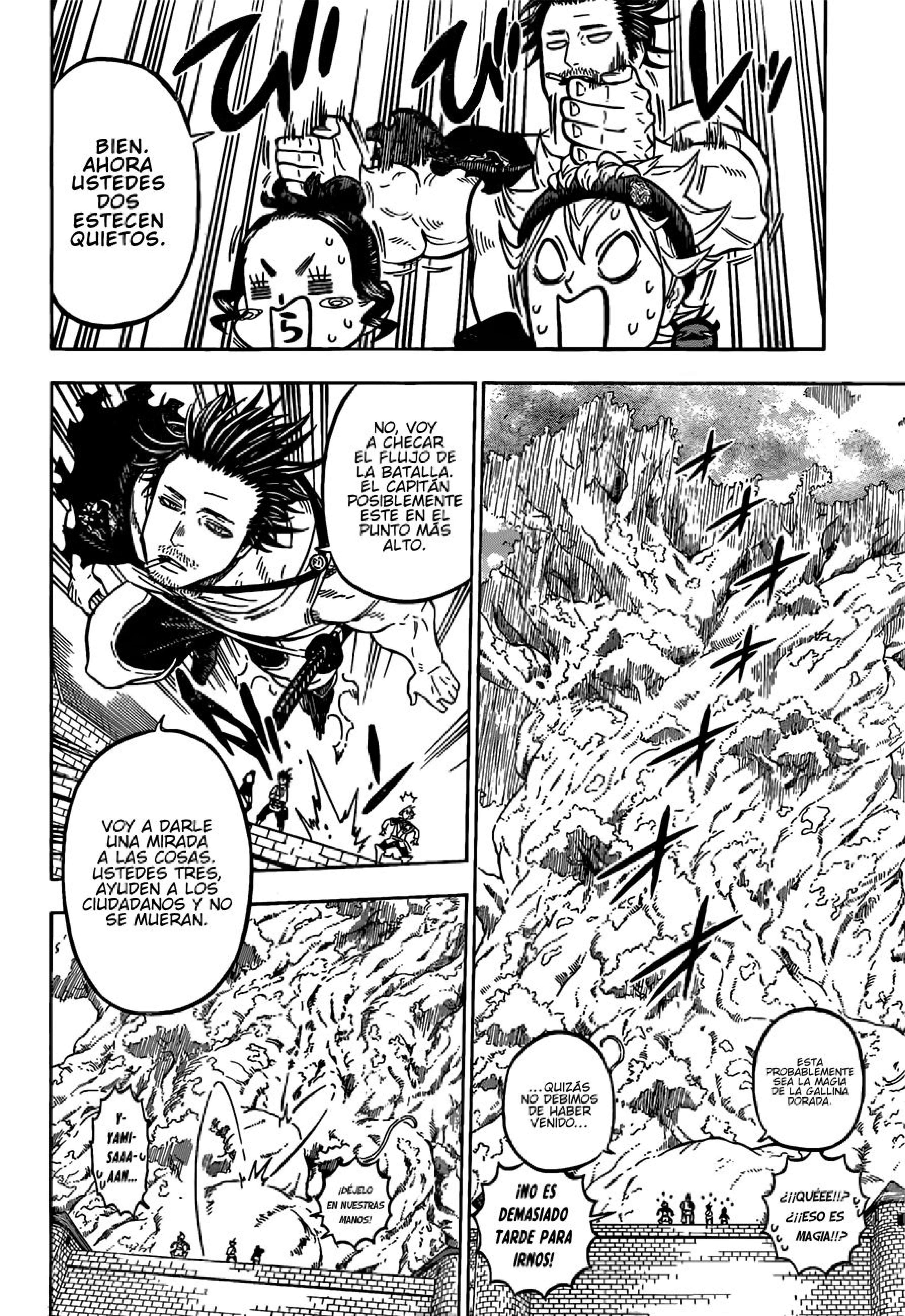 Read black Clover es Manga Online