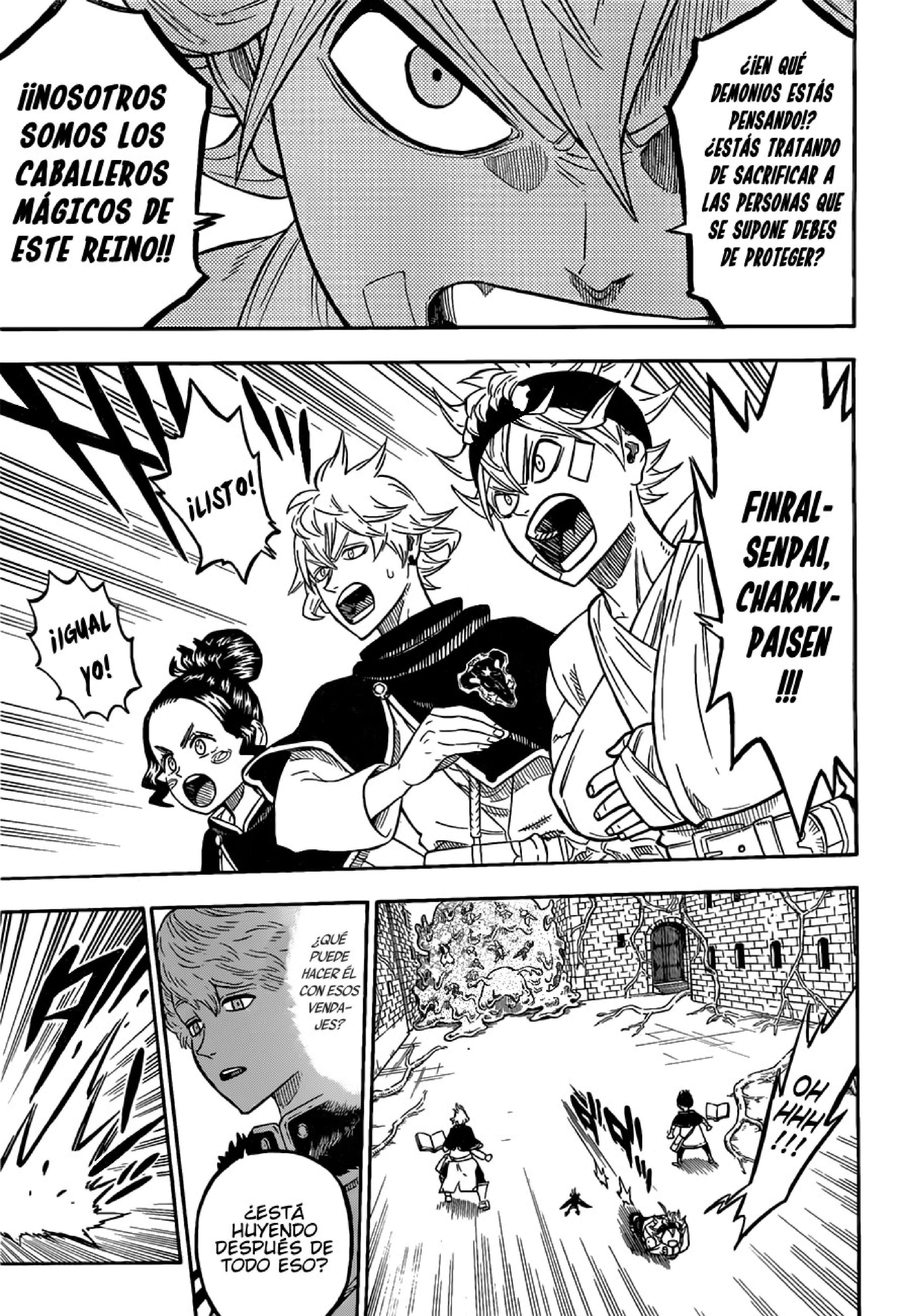 Read black Clover es Manga Online