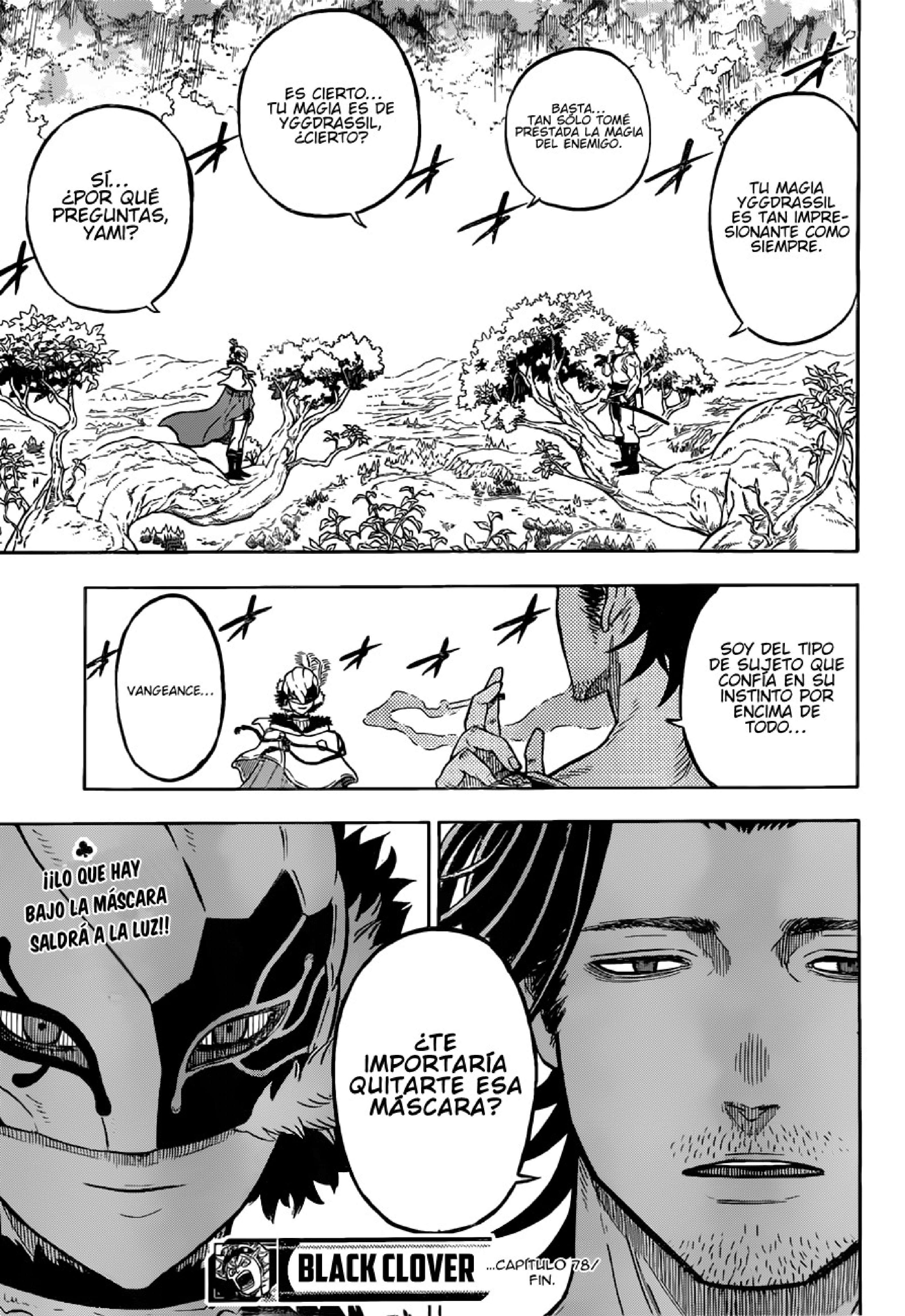 Read black Clover es Manga Online