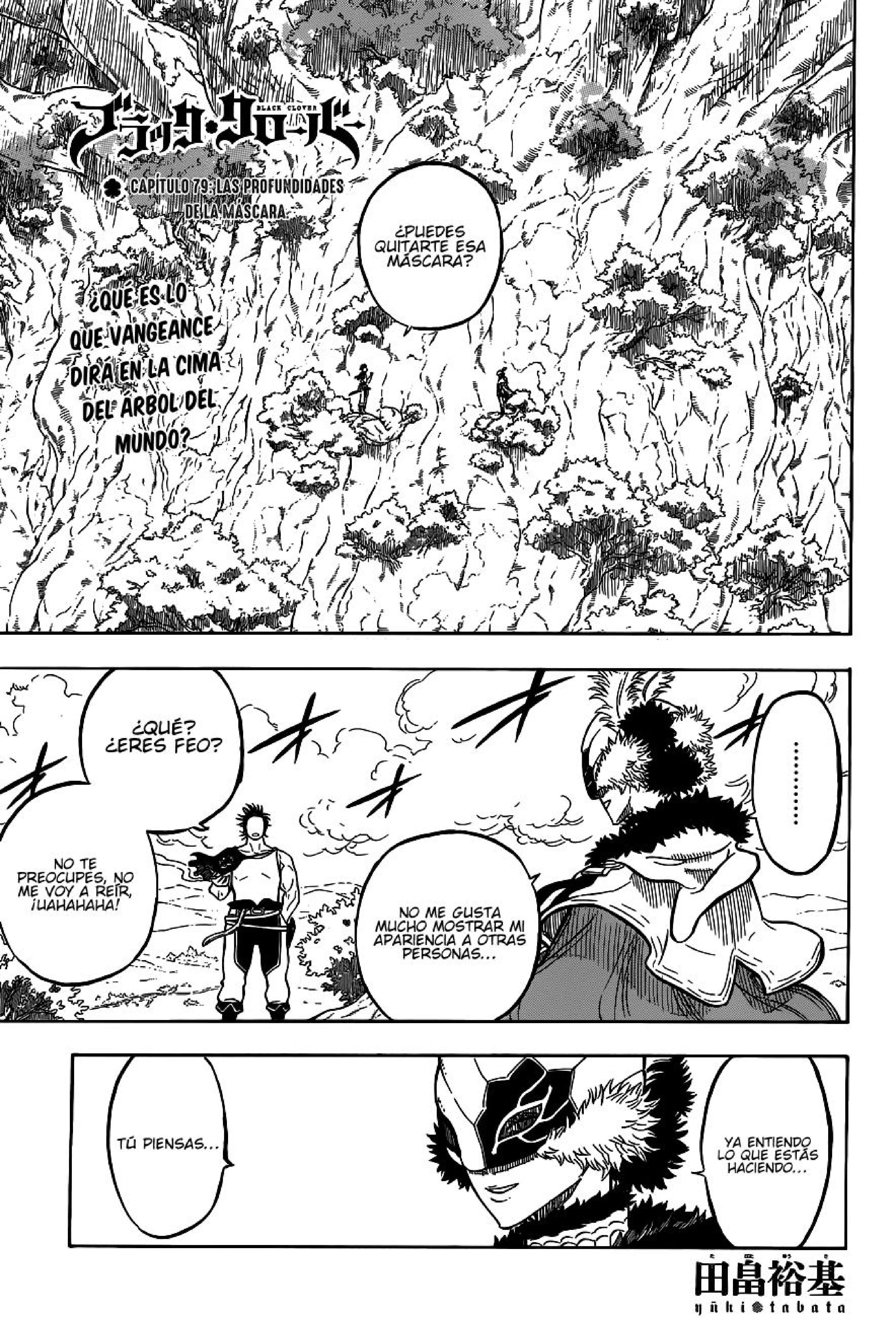 Read black Clover es Manga Online