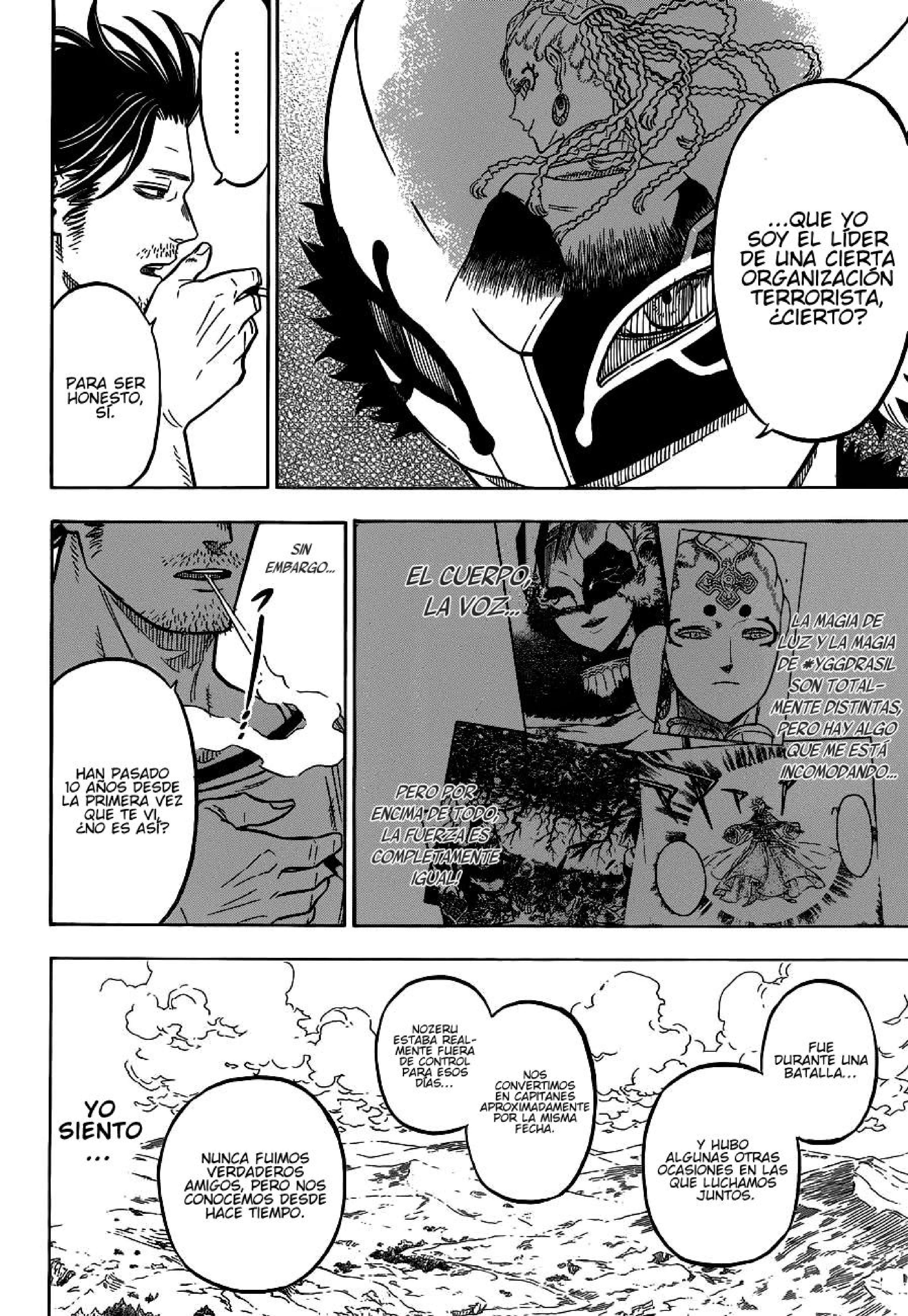 Read black Clover es Manga Online