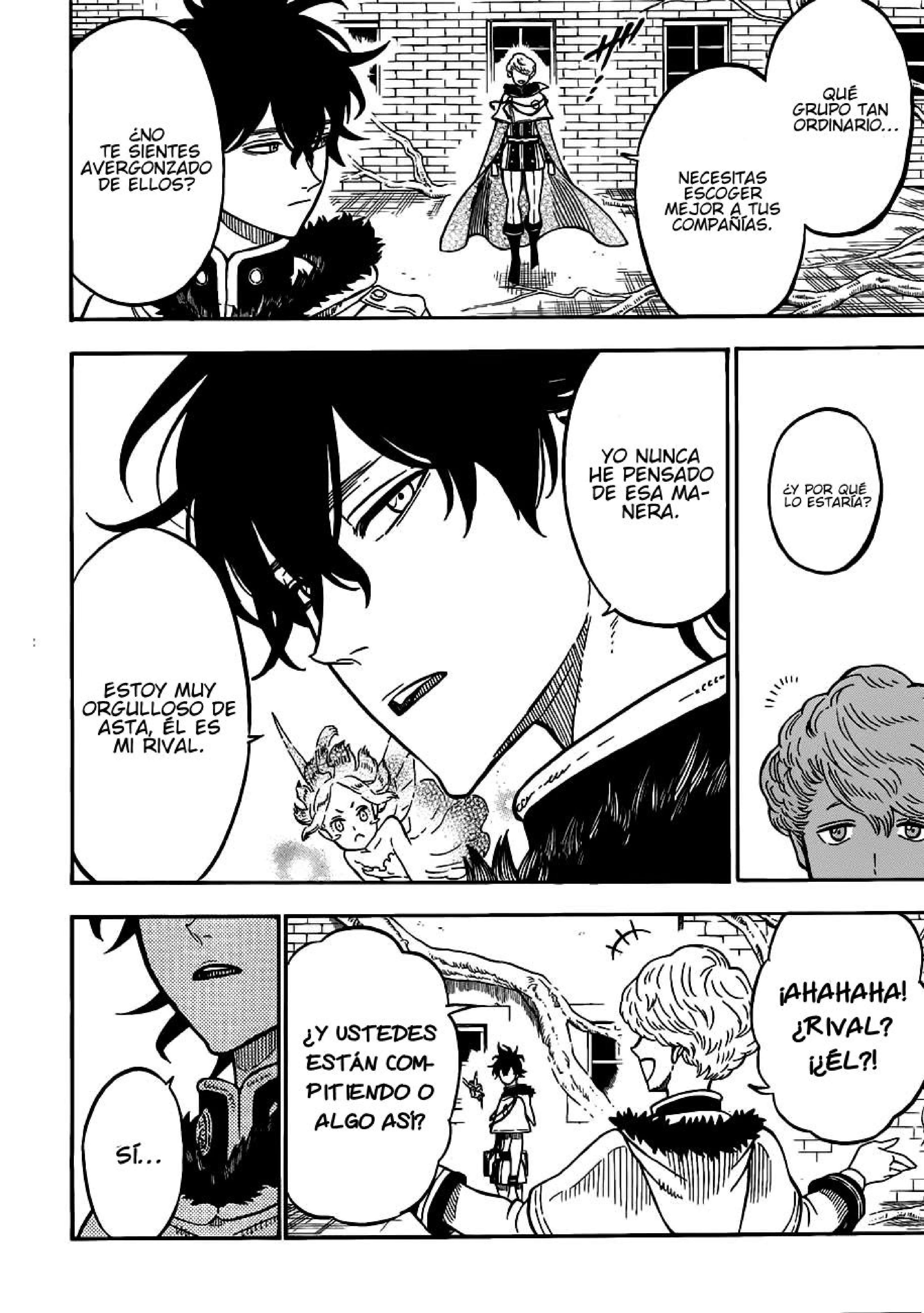 Read black Clover es Manga Online