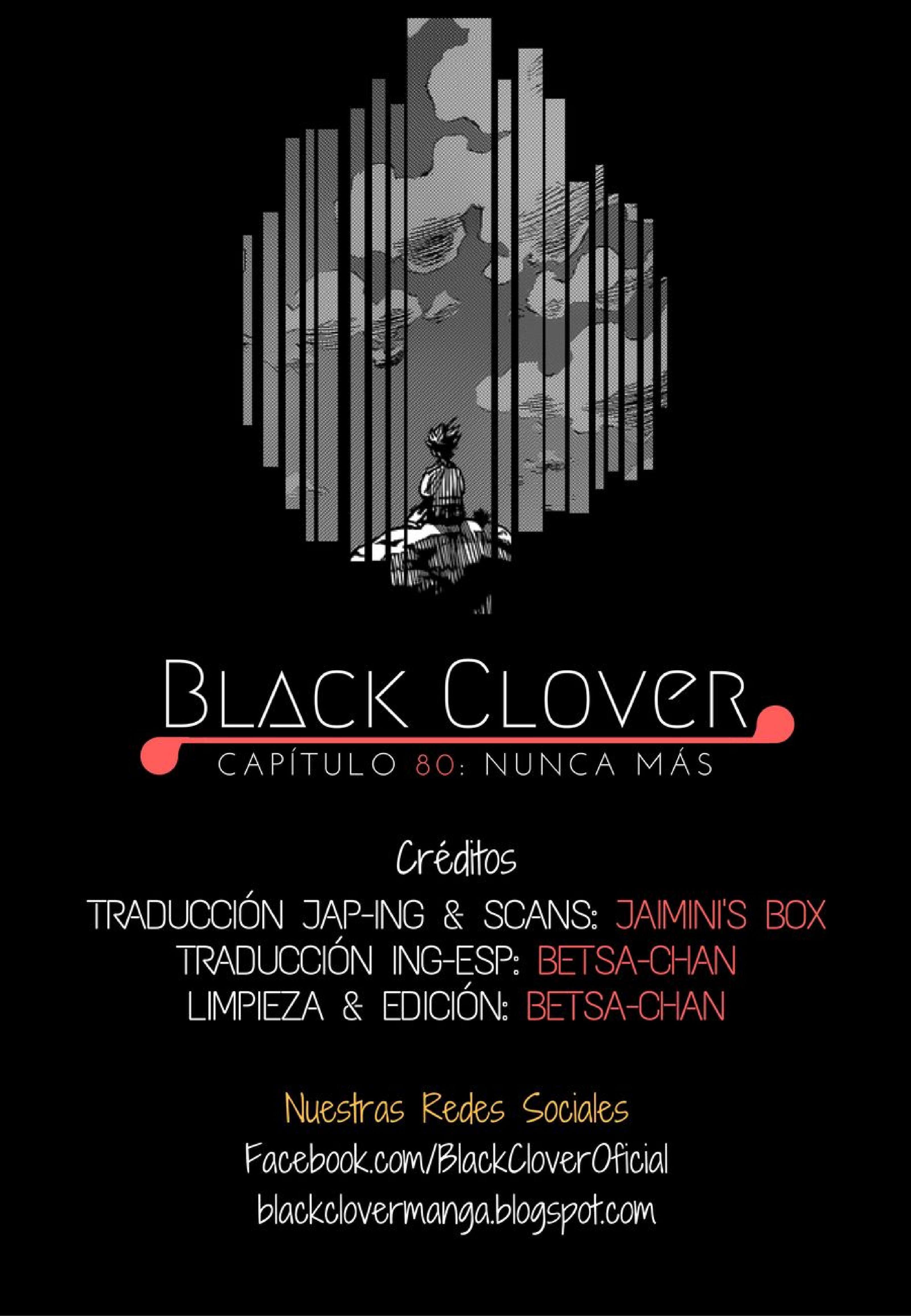 Read black Clover es Manga Online