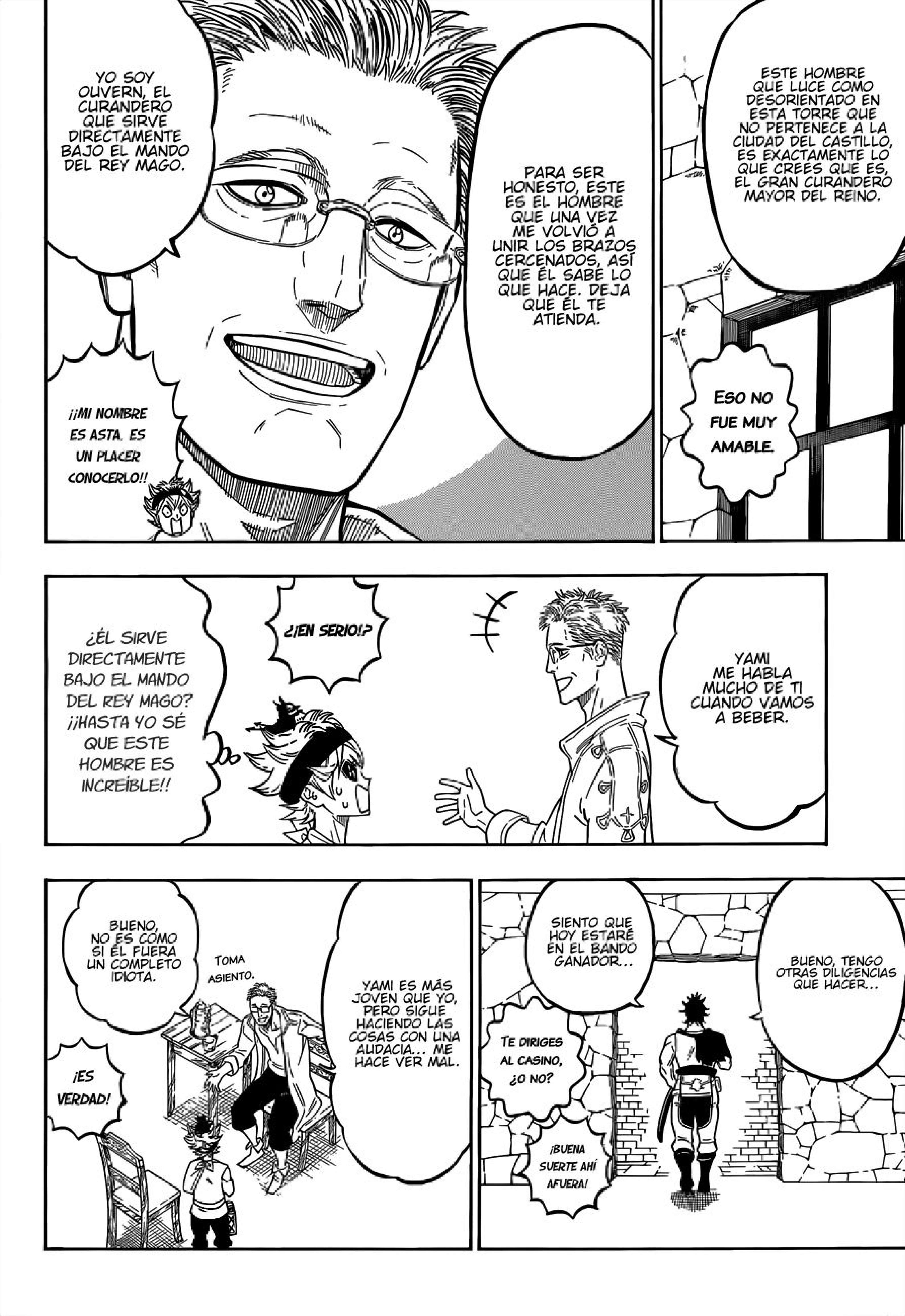 Read black Clover es Manga Online