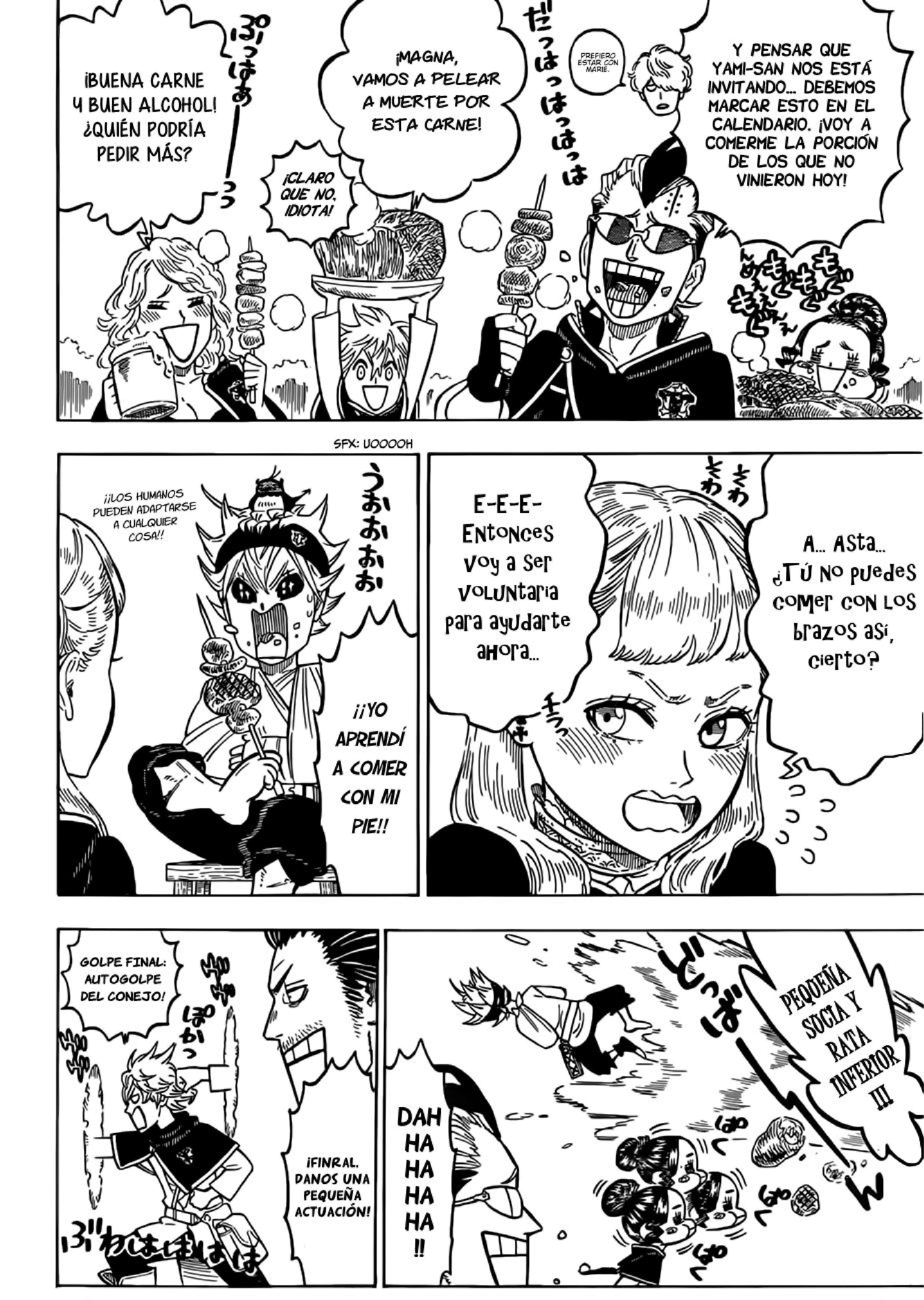 Read black Clover es Manga Online