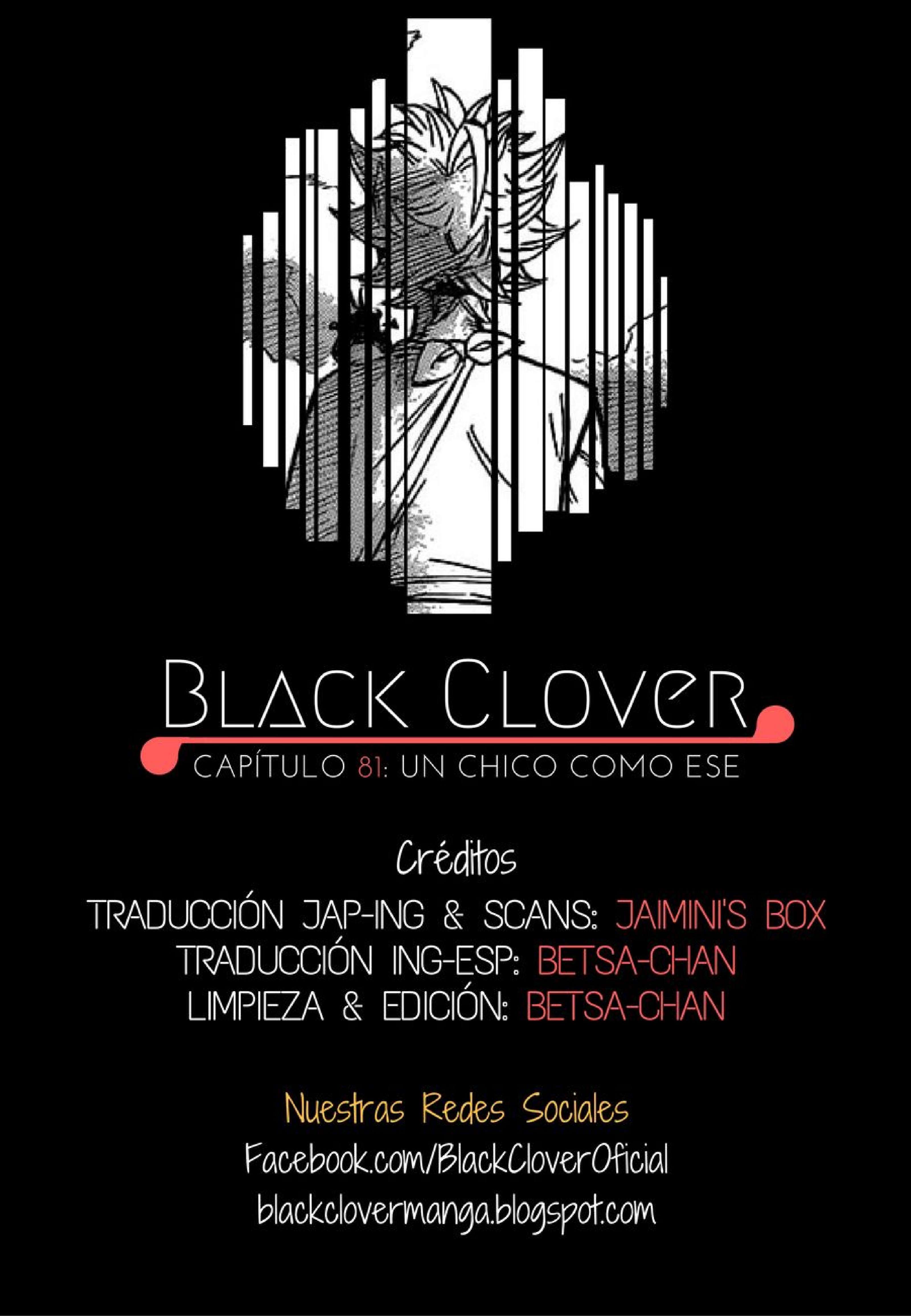 Read black Clover es Manga Online