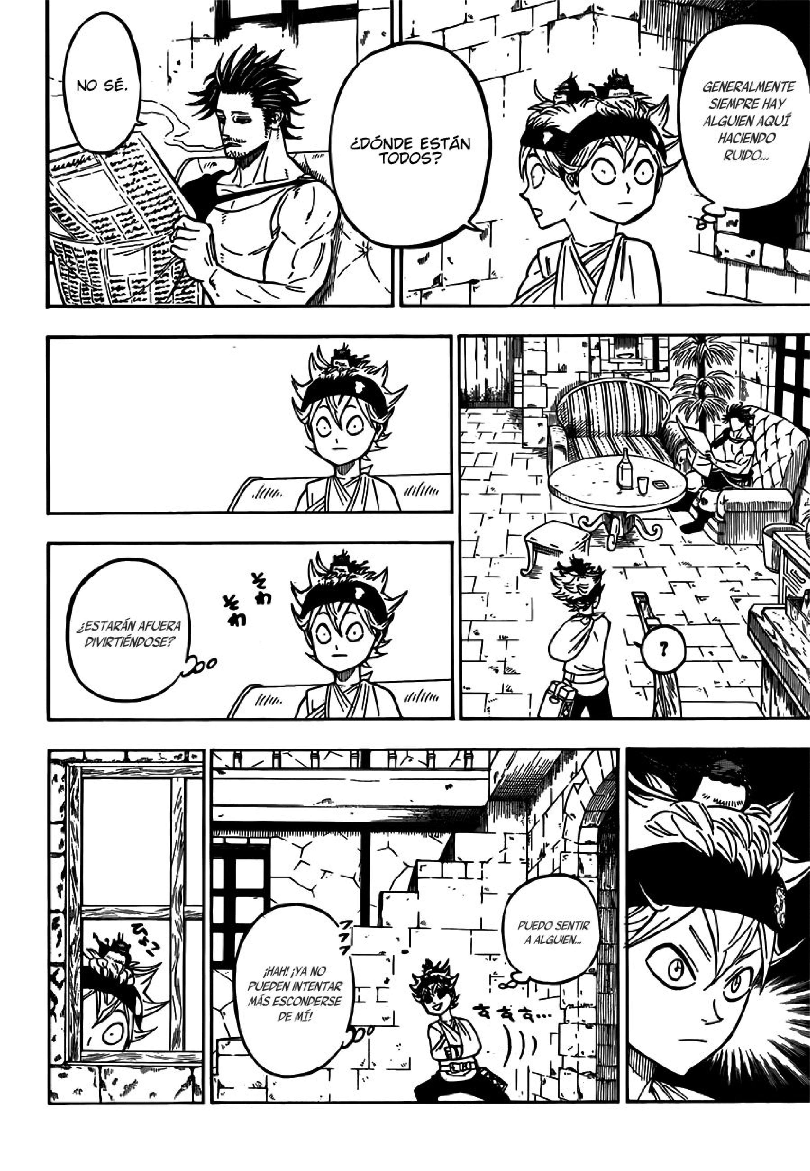 Read black Clover es Manga Online