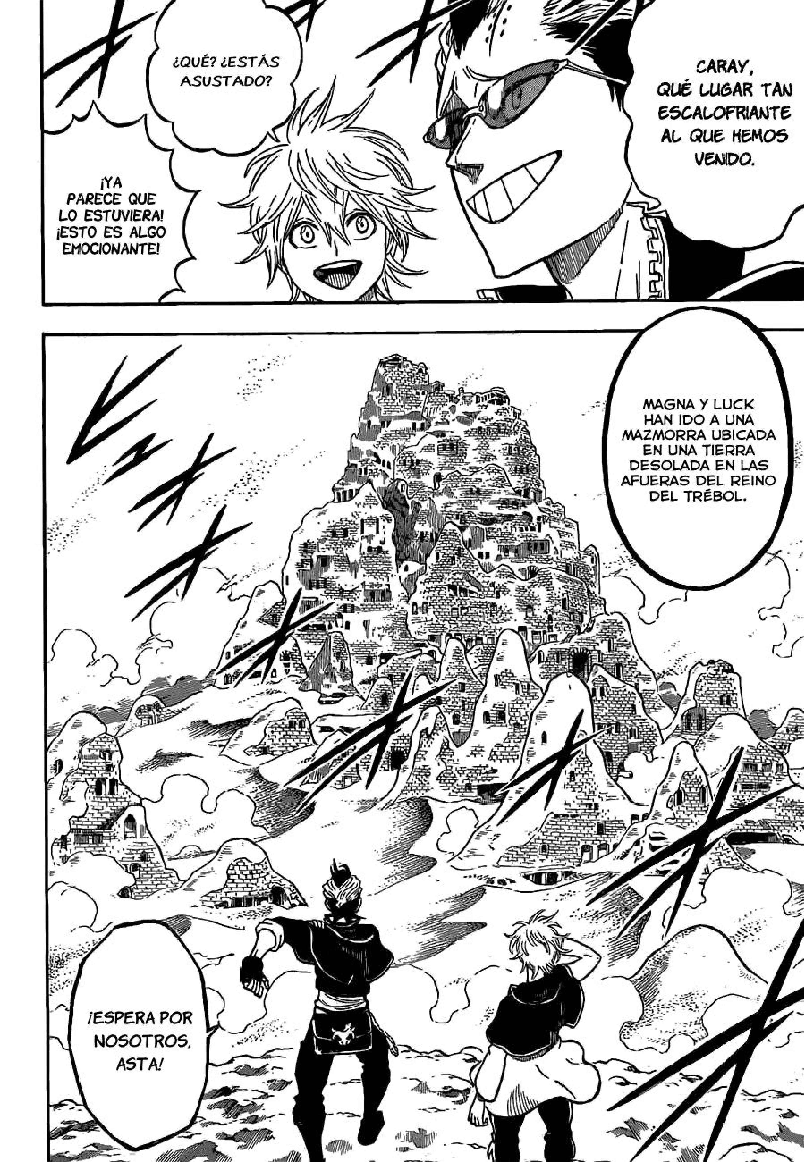 Read black Clover es Manga Online