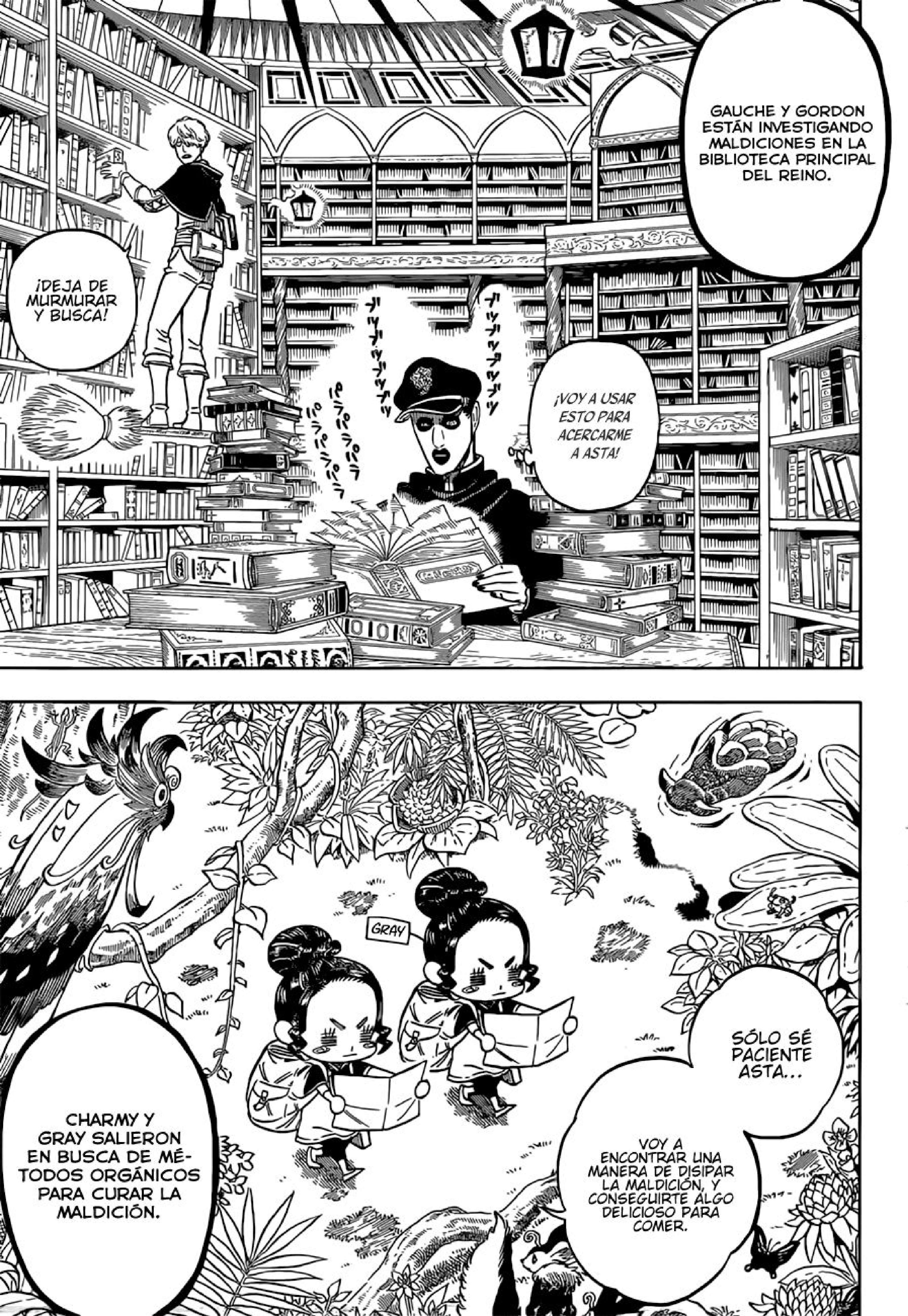 Read black Clover es Manga Online