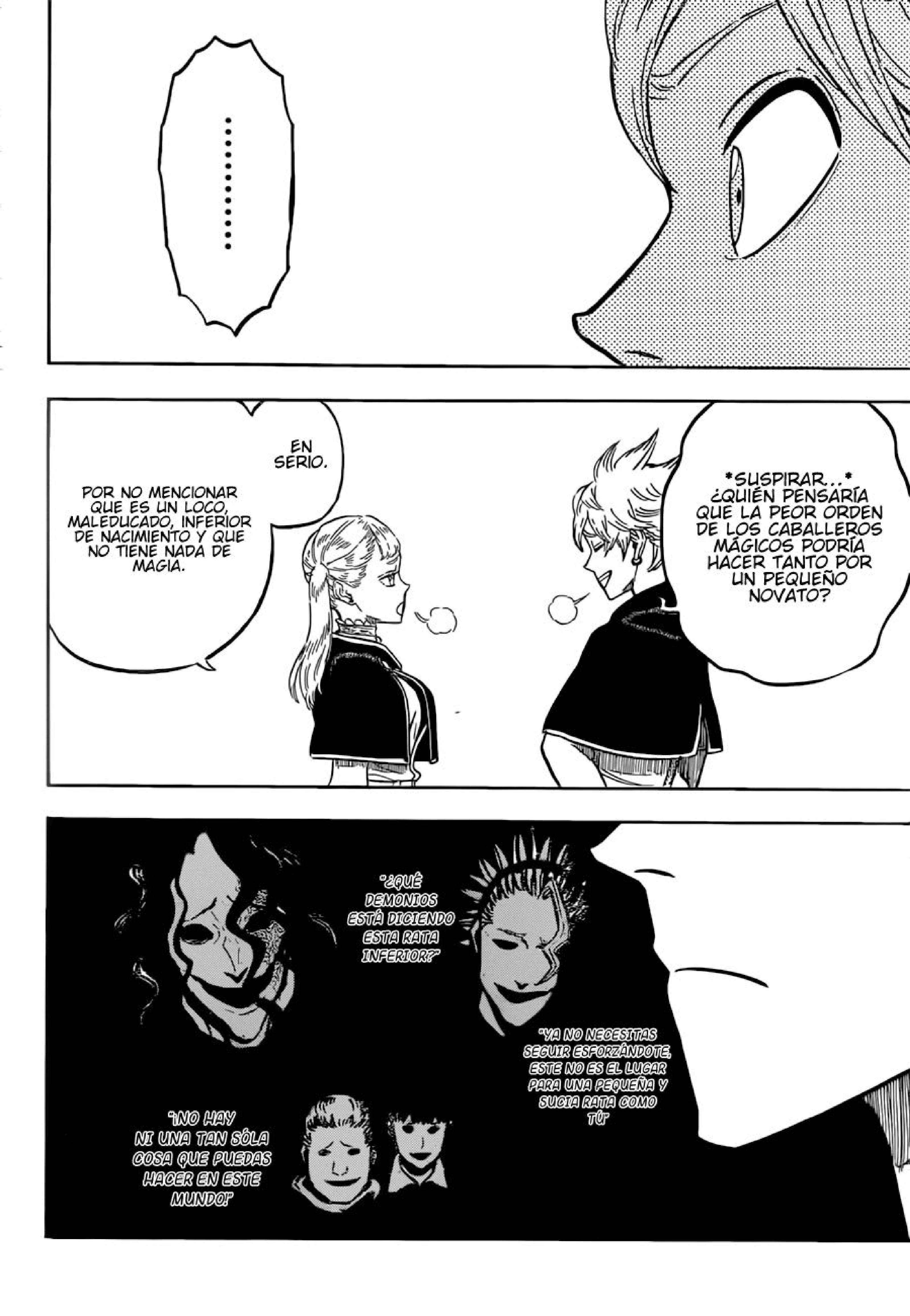 Read black Clover es Manga Online