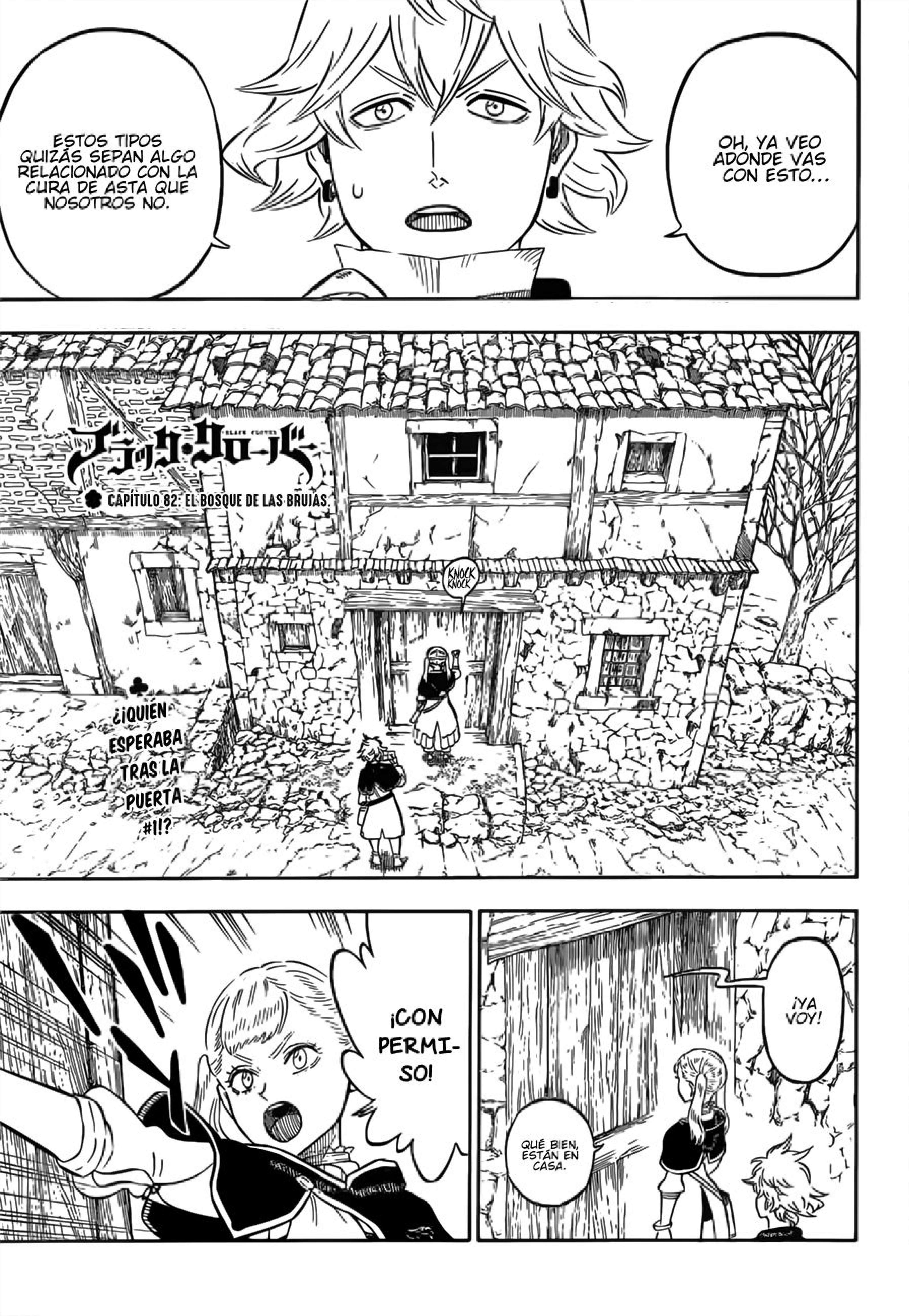 Read black Clover es Manga Online