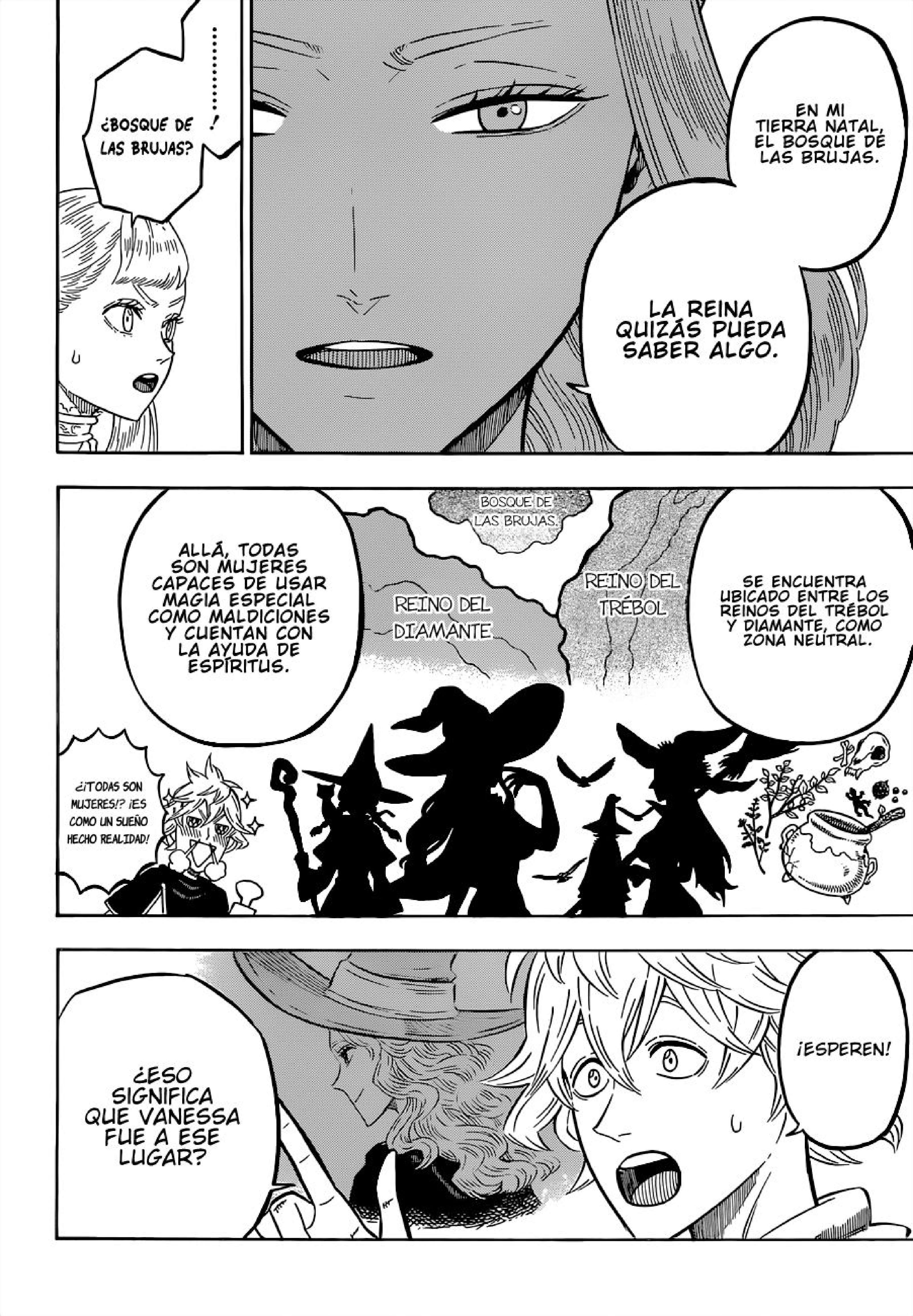 Read black Clover es Manga Online