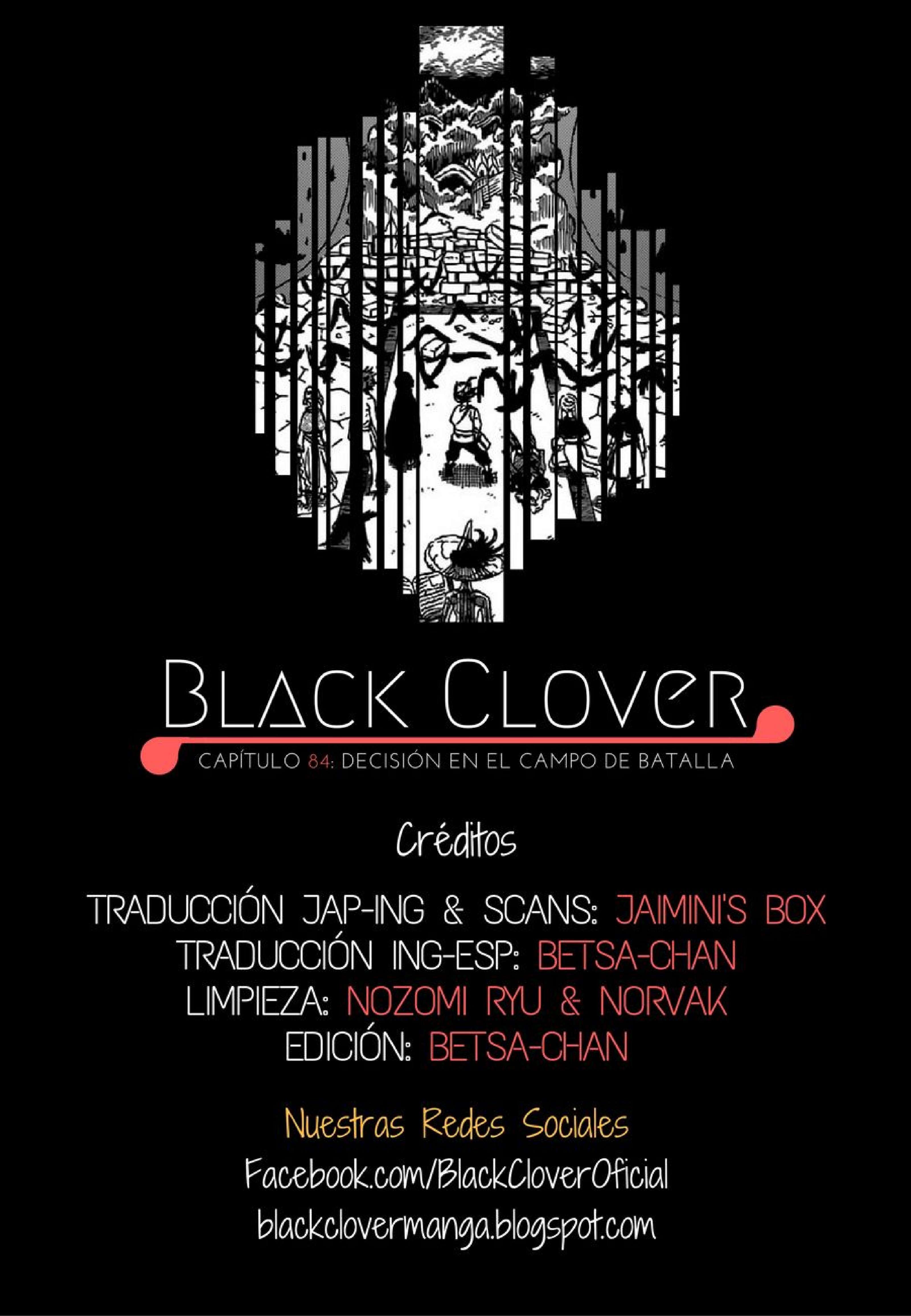 Read black Clover es Manga Online