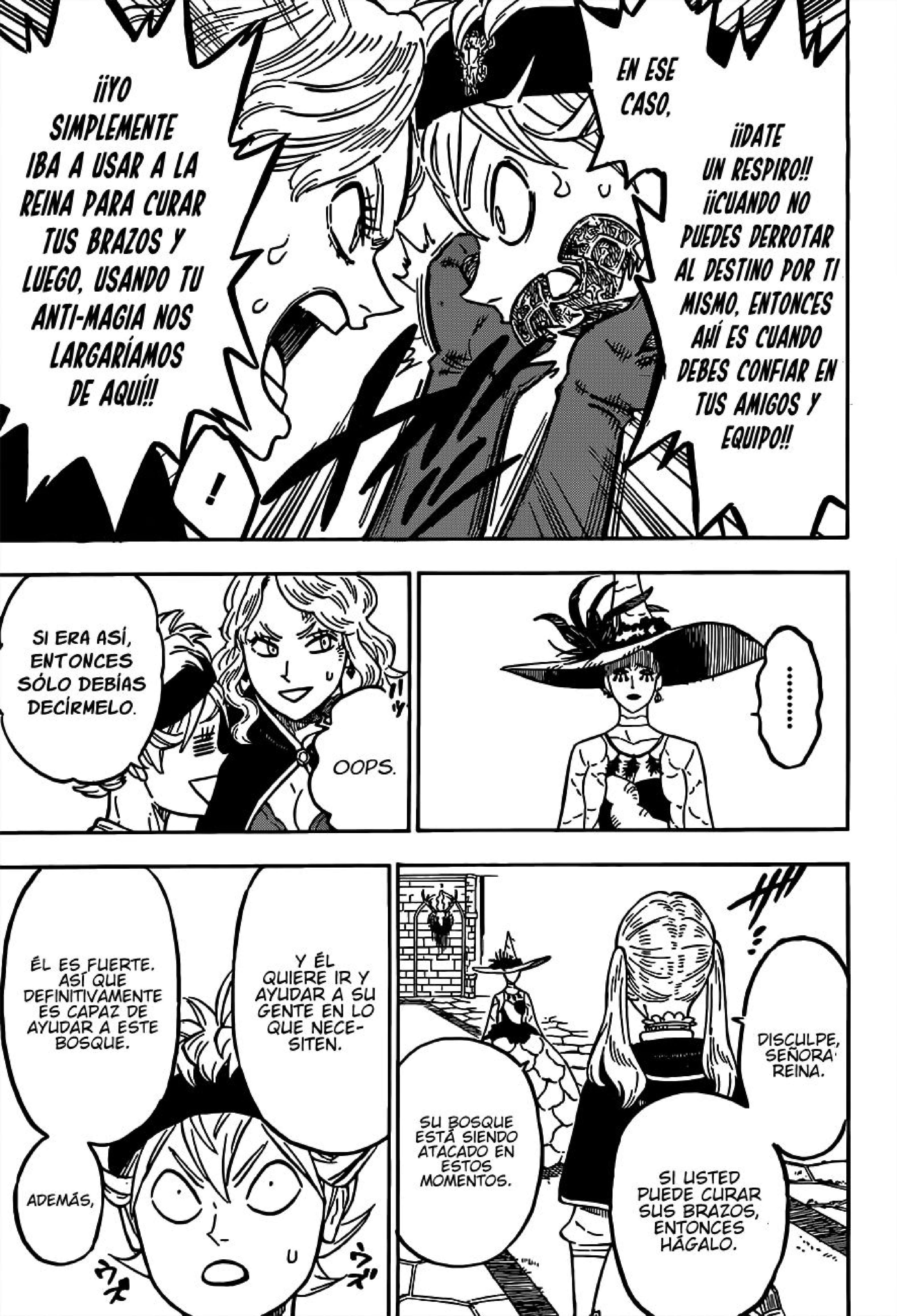 Read black Clover es Manga Online