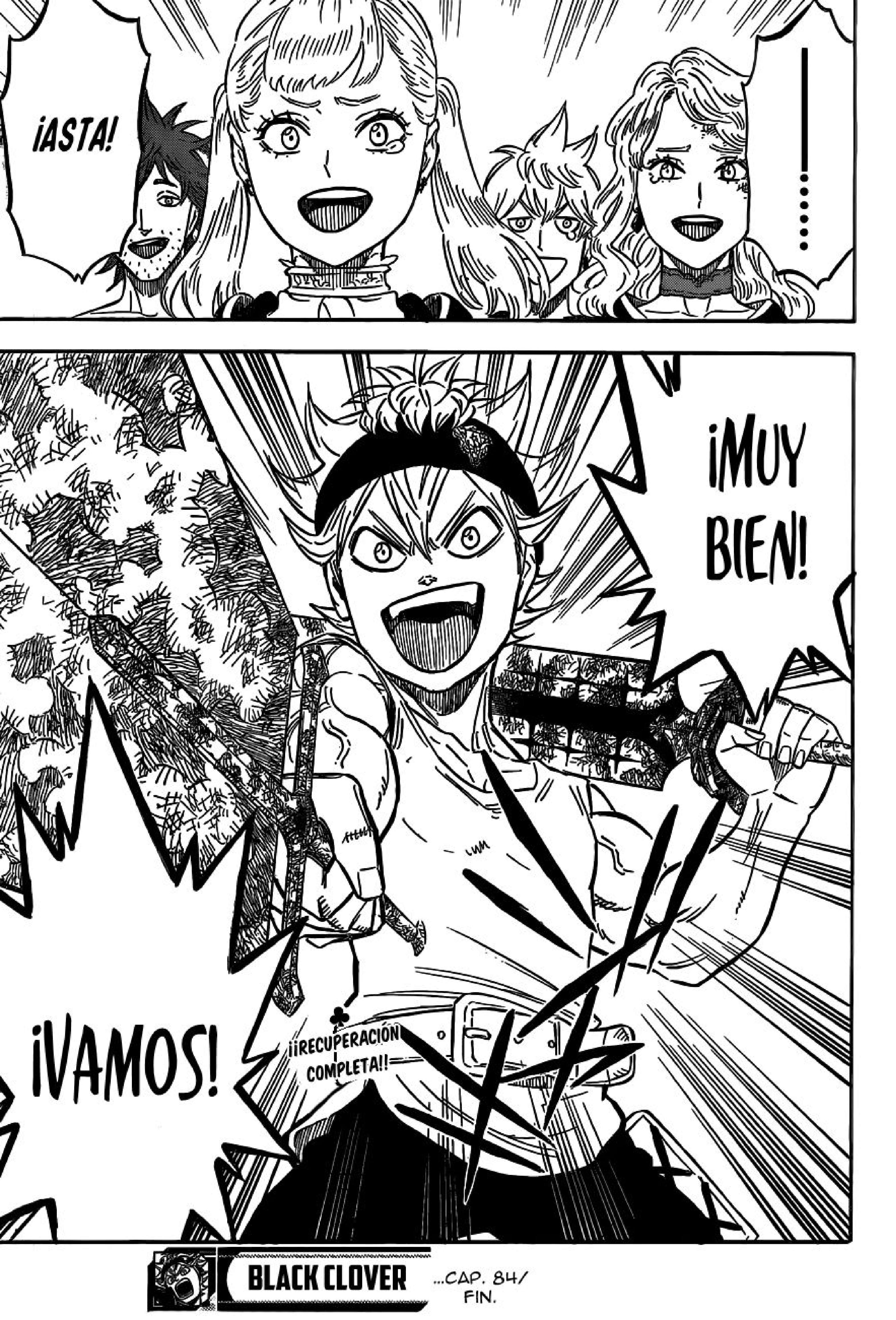 Read black Clover es Manga Online