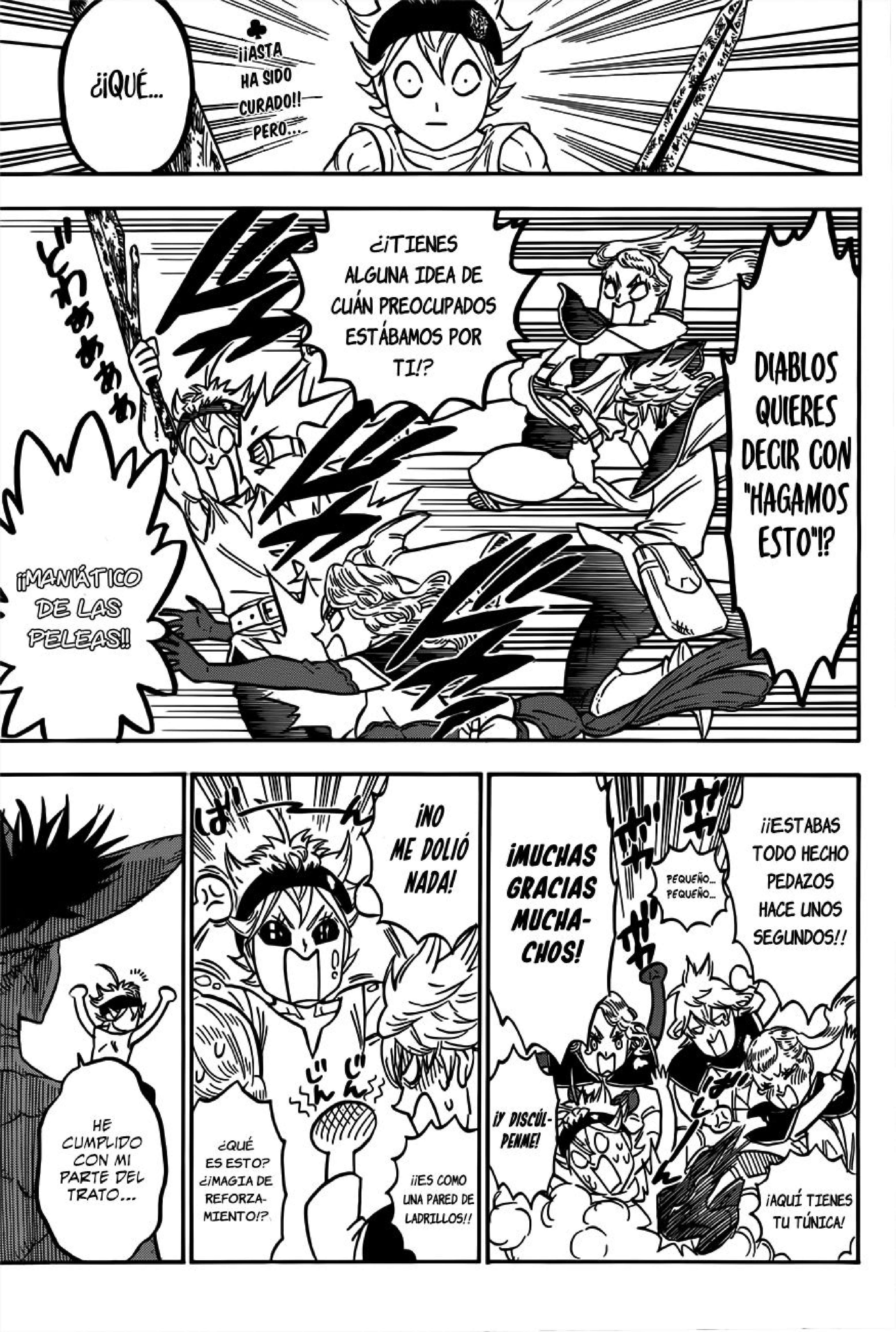 Read black Clover es Manga Online