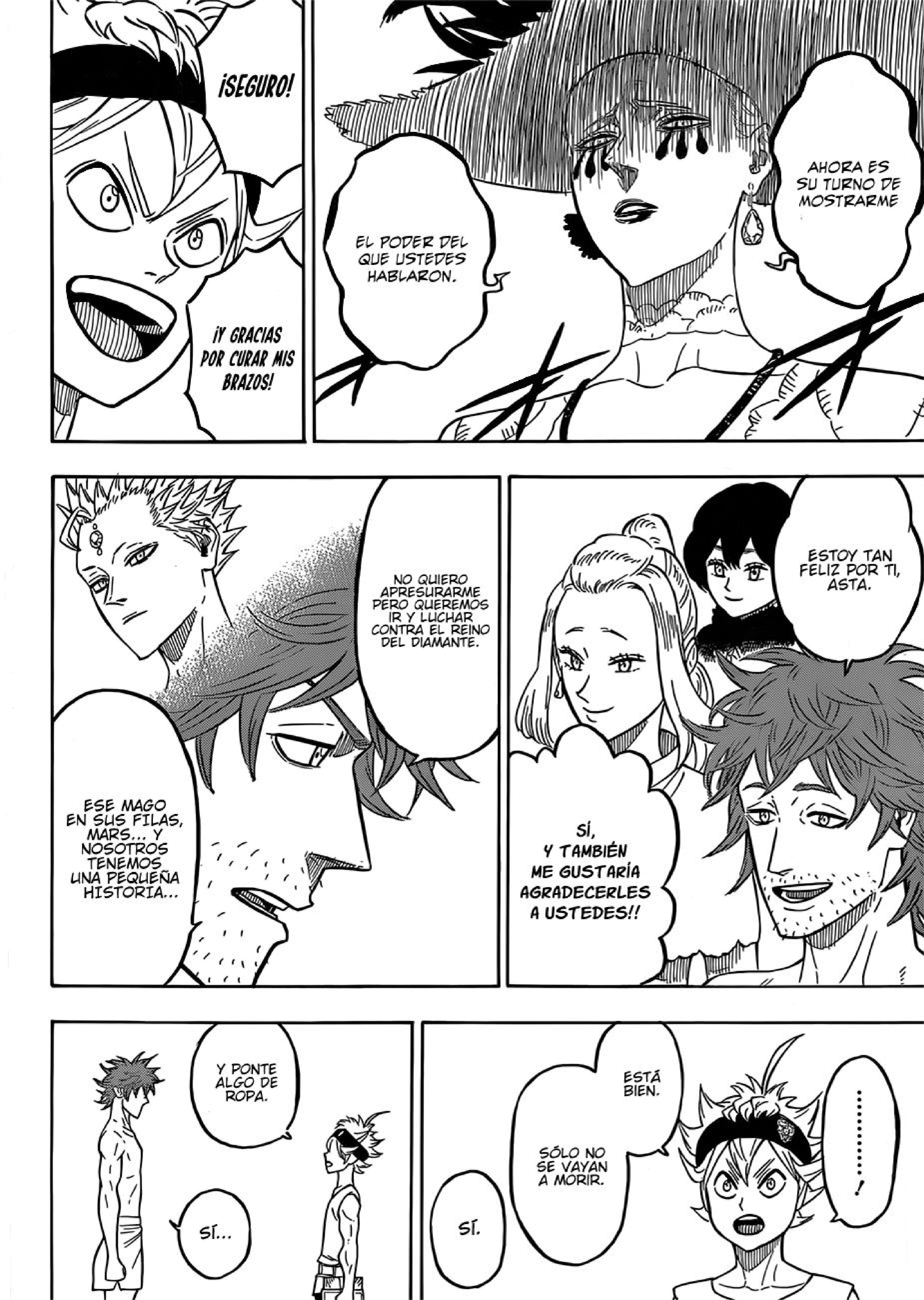 Read black Clover es Manga Online