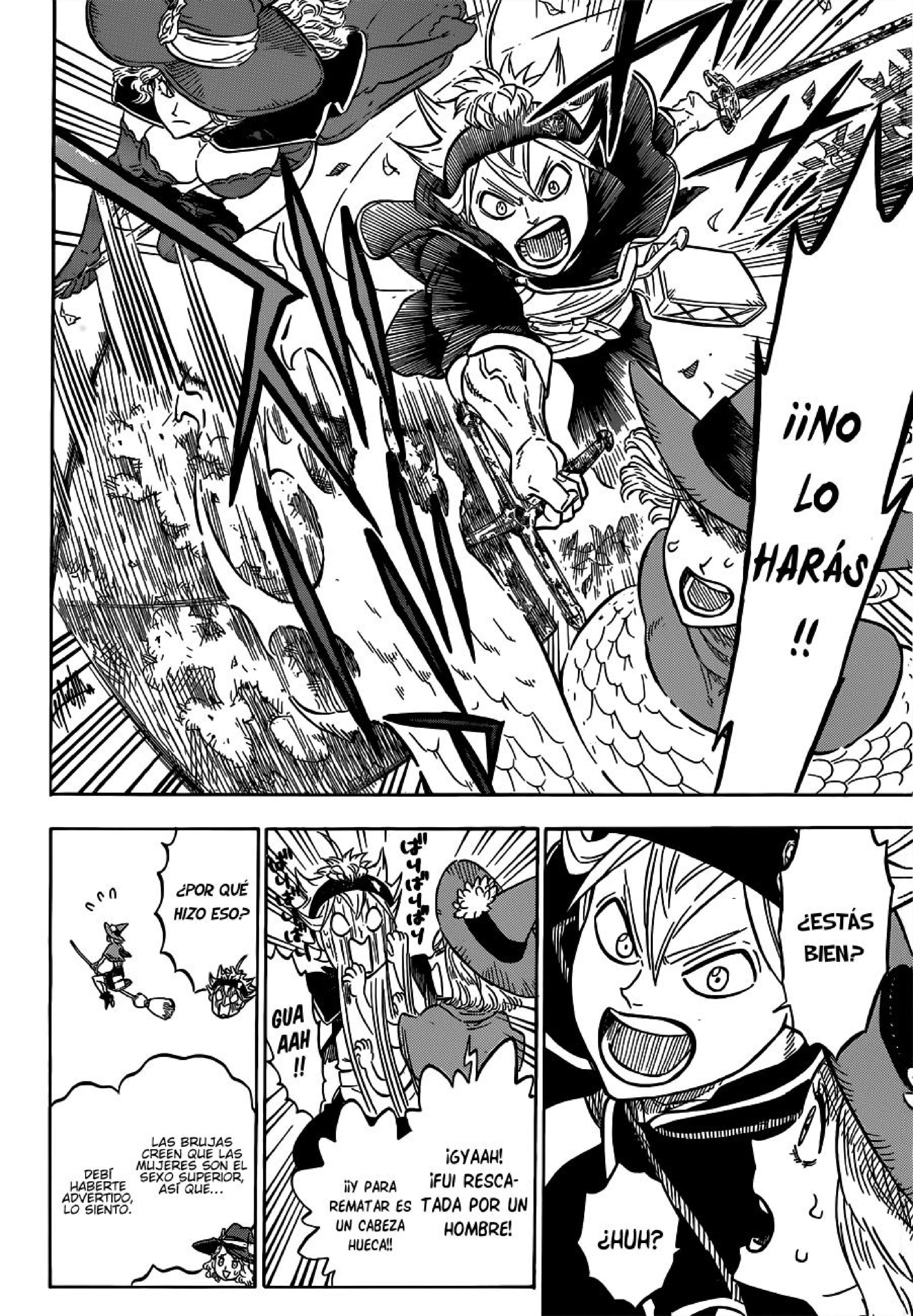 Read black Clover es Manga Online
