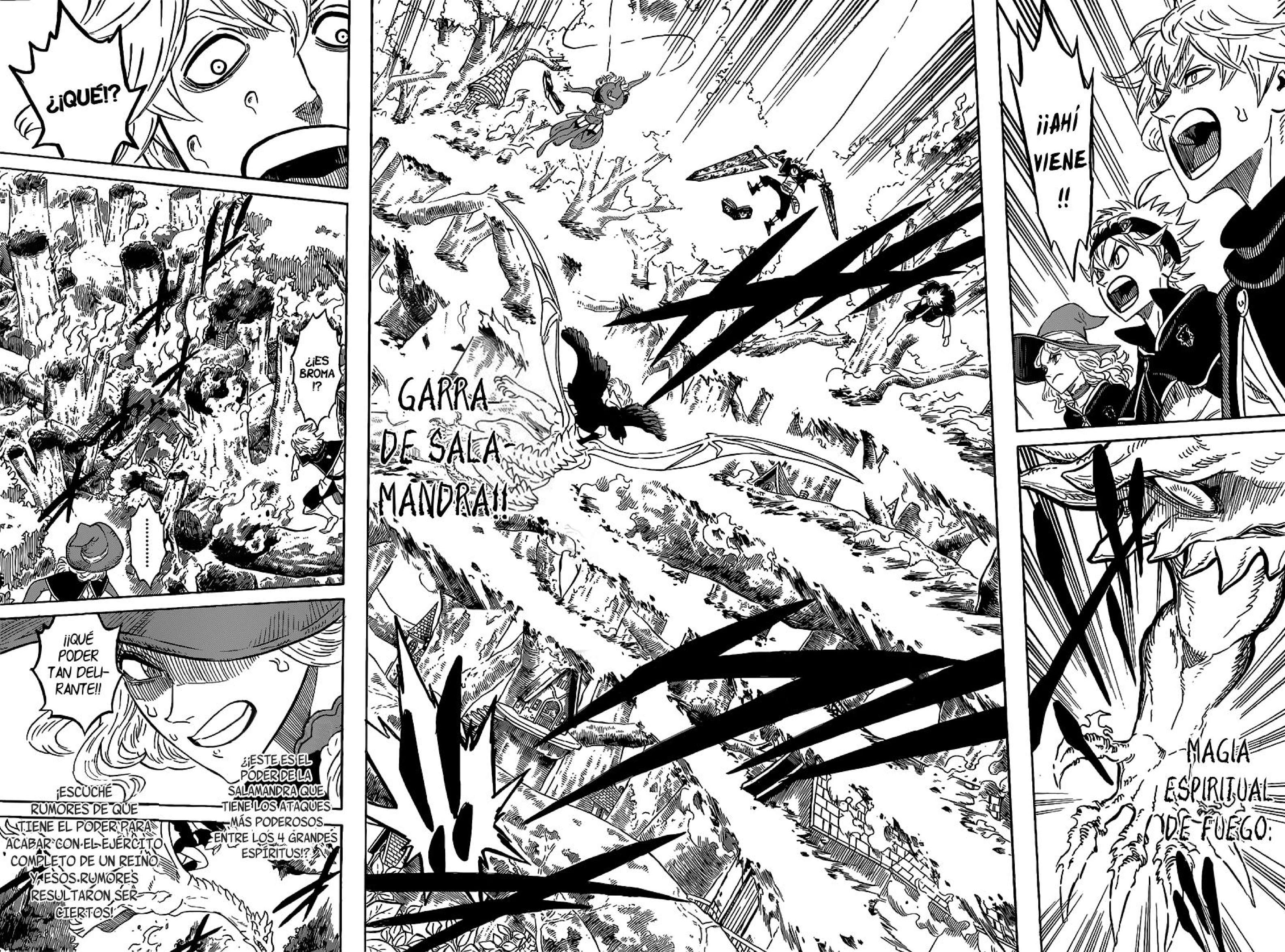 Read black Clover es Manga Online