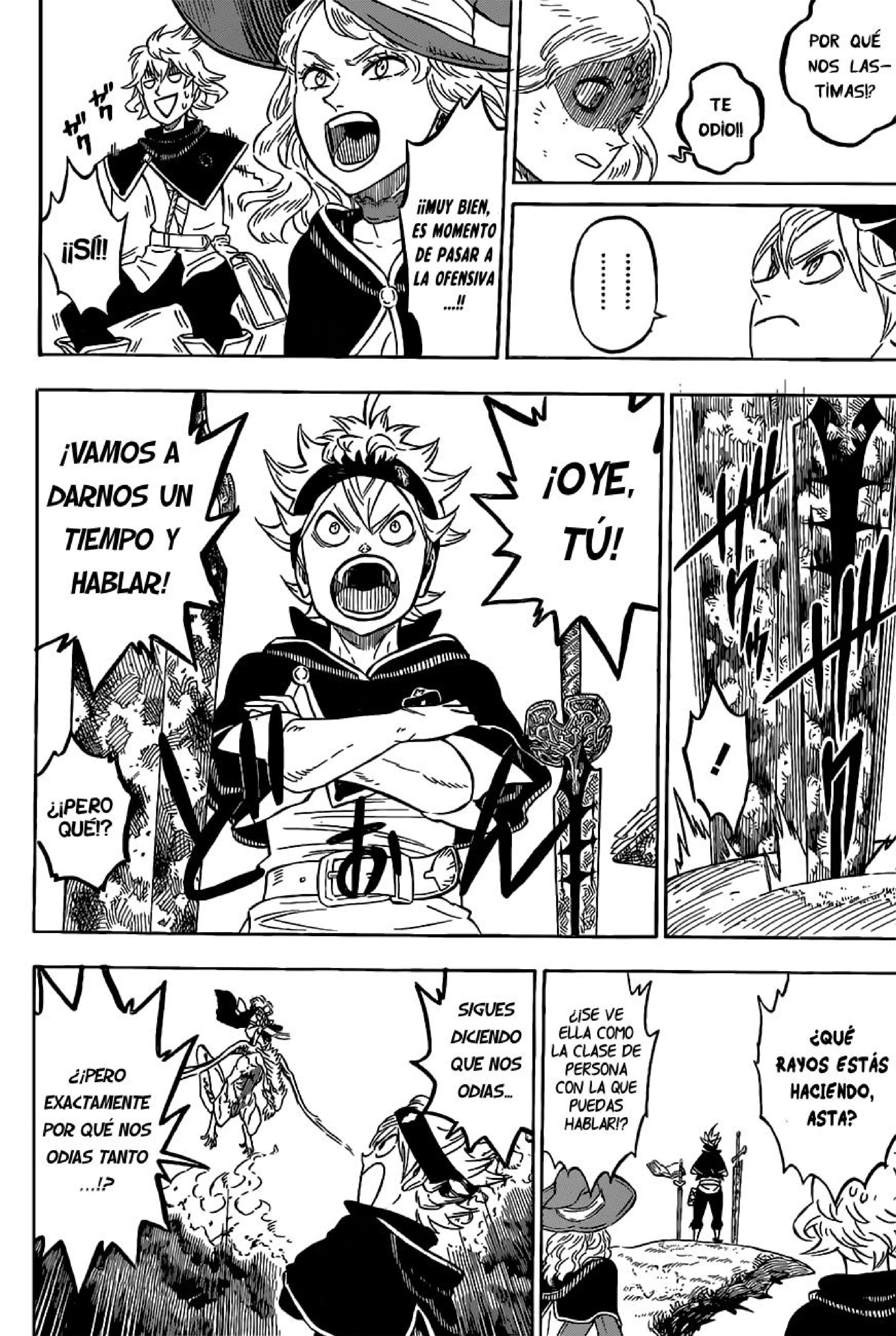 Read black Clover es Manga Online