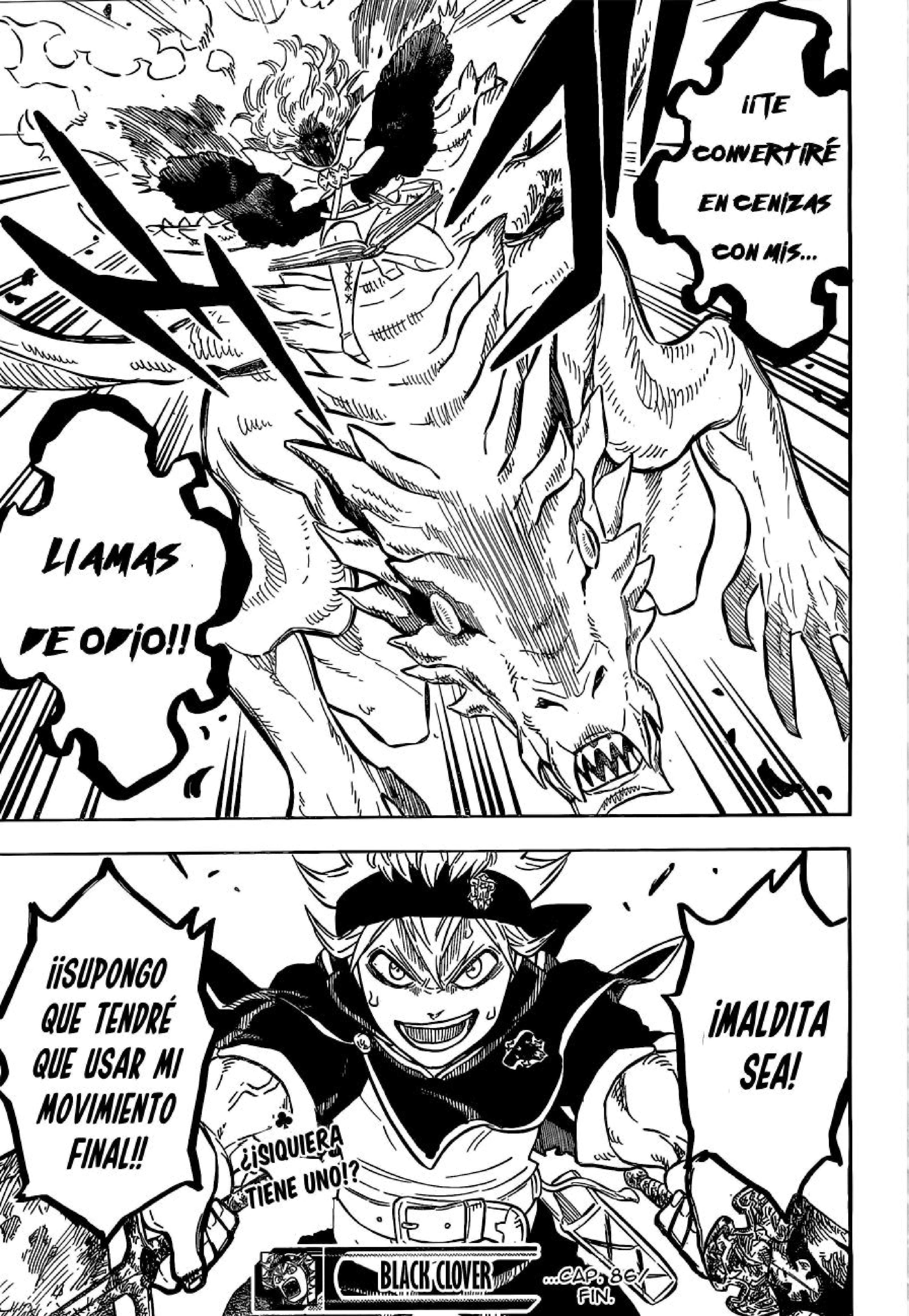 Read black Clover es Manga Online