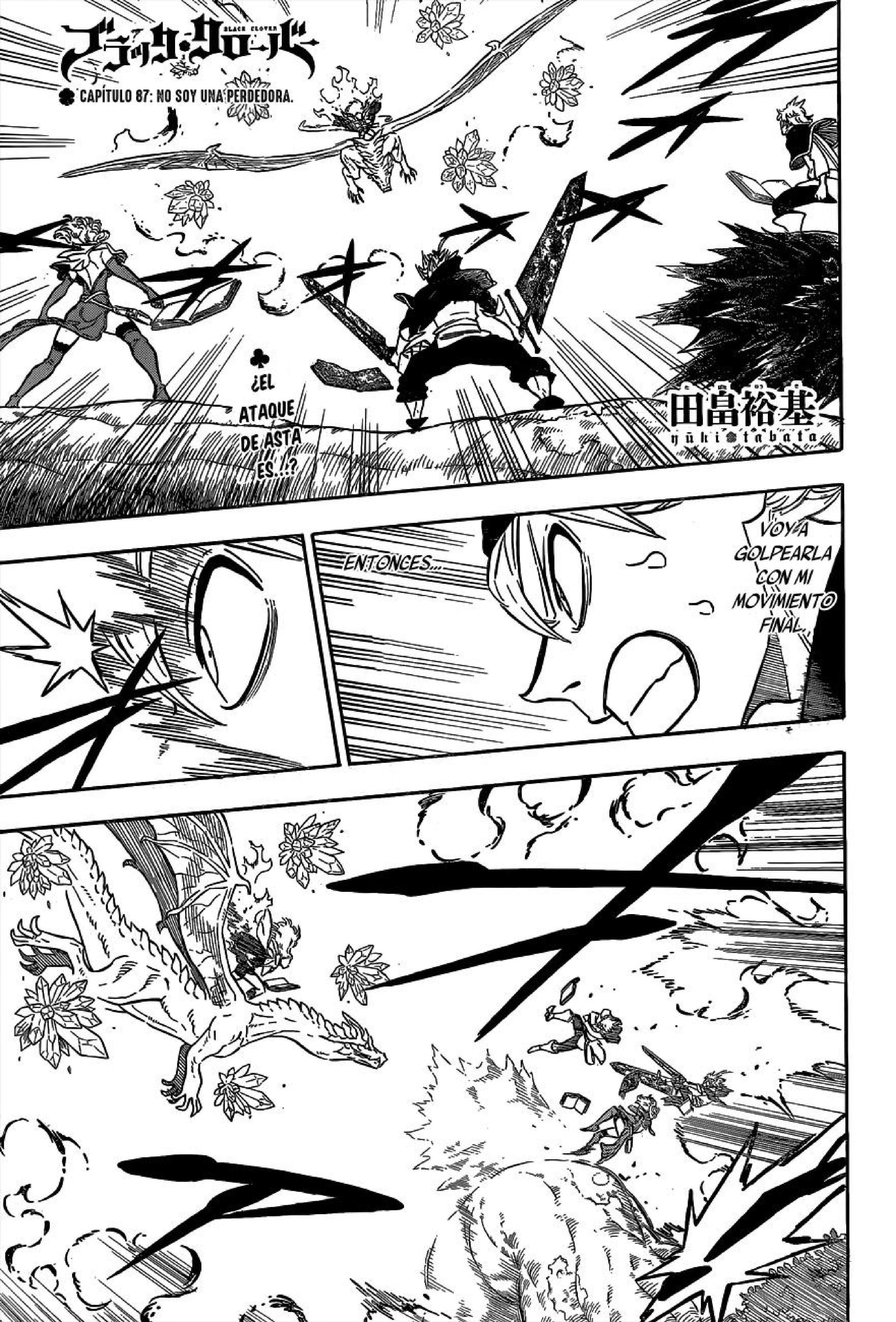 Read black Clover es Manga Online