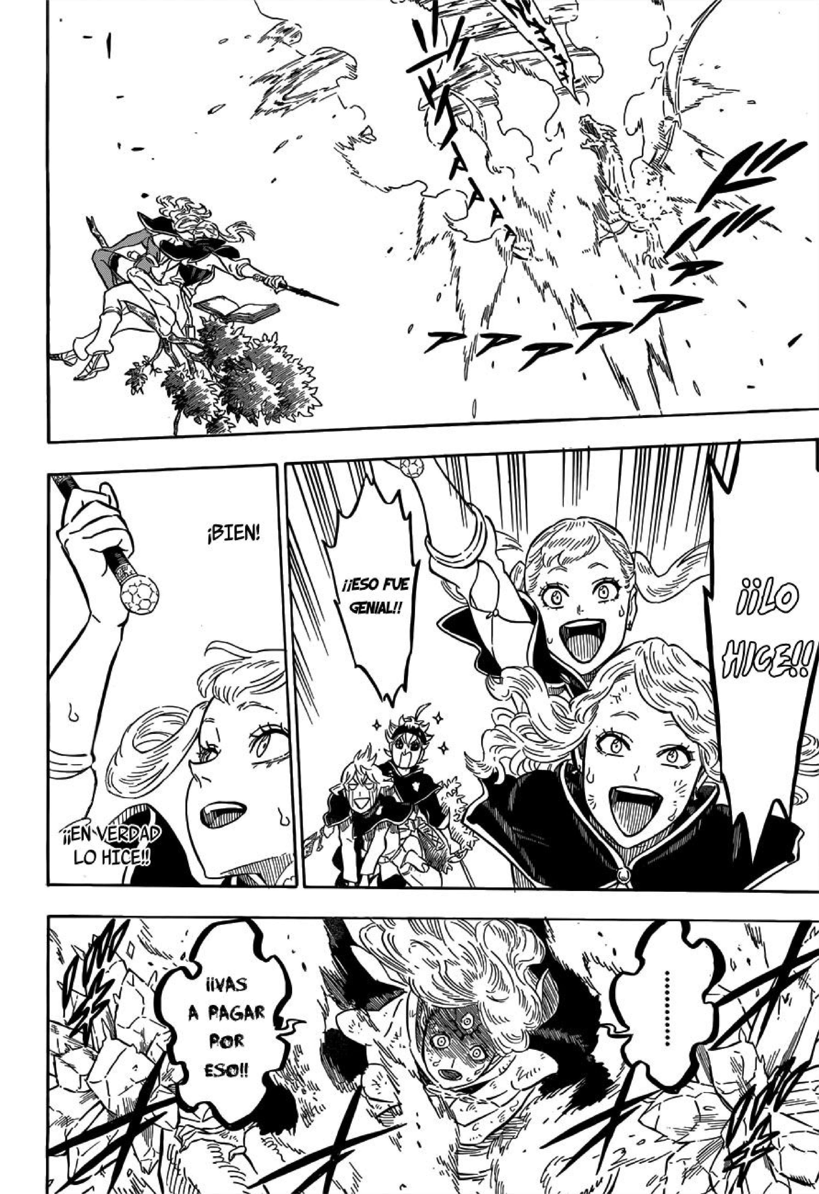 Read black Clover es Manga Online
