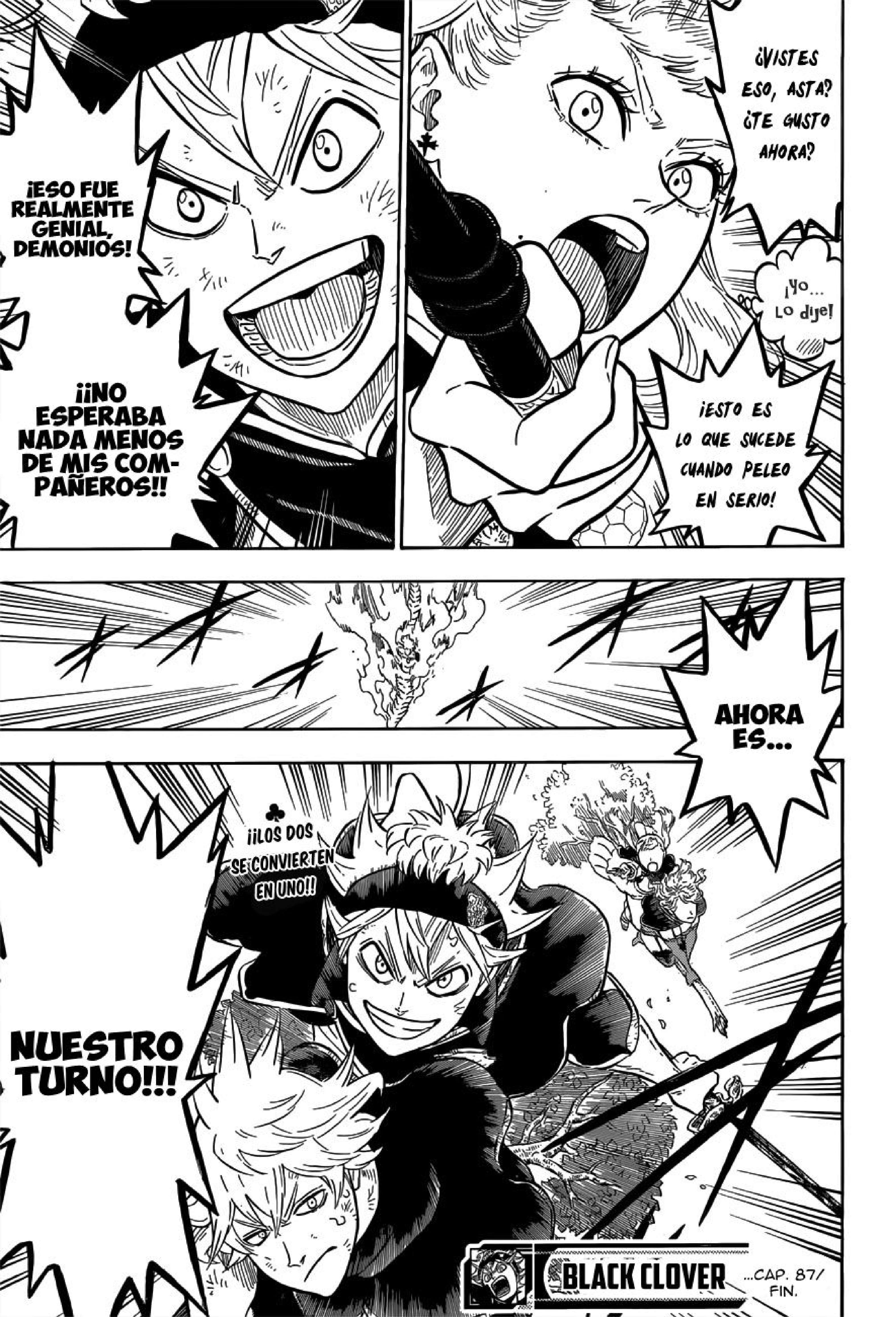 Read black Clover es Manga Online