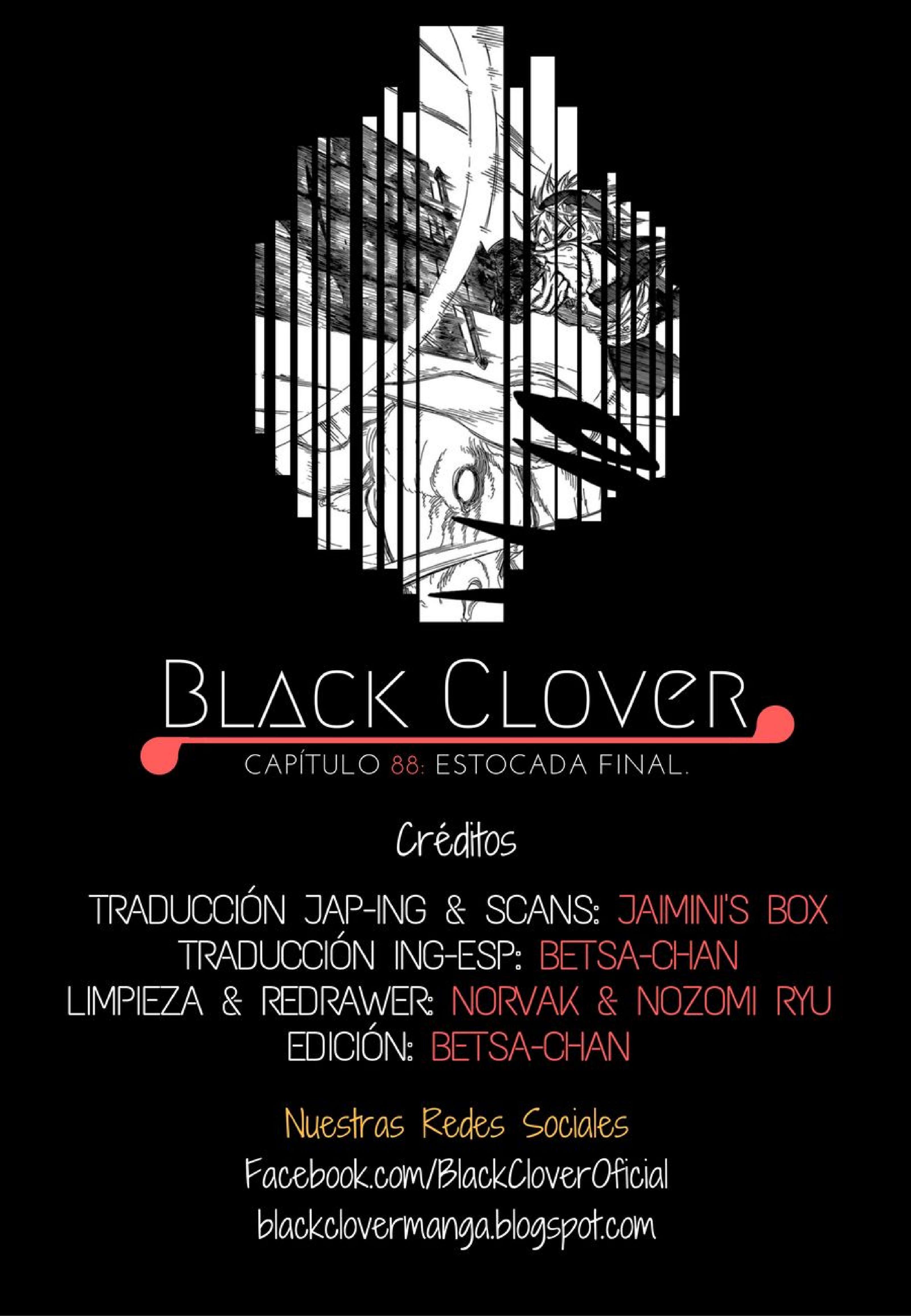 Read black Clover es Manga Online