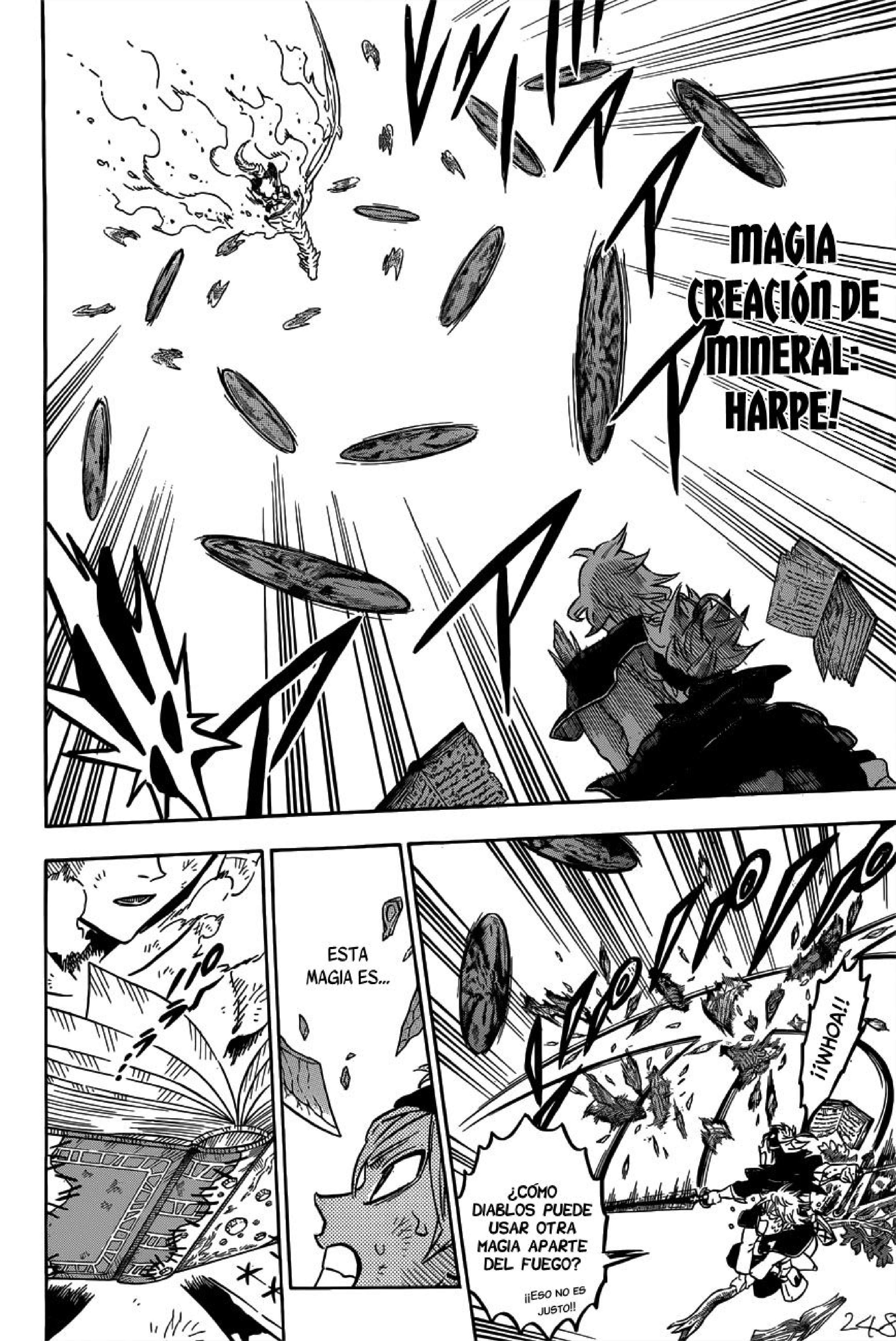 Read black Clover es Manga Online