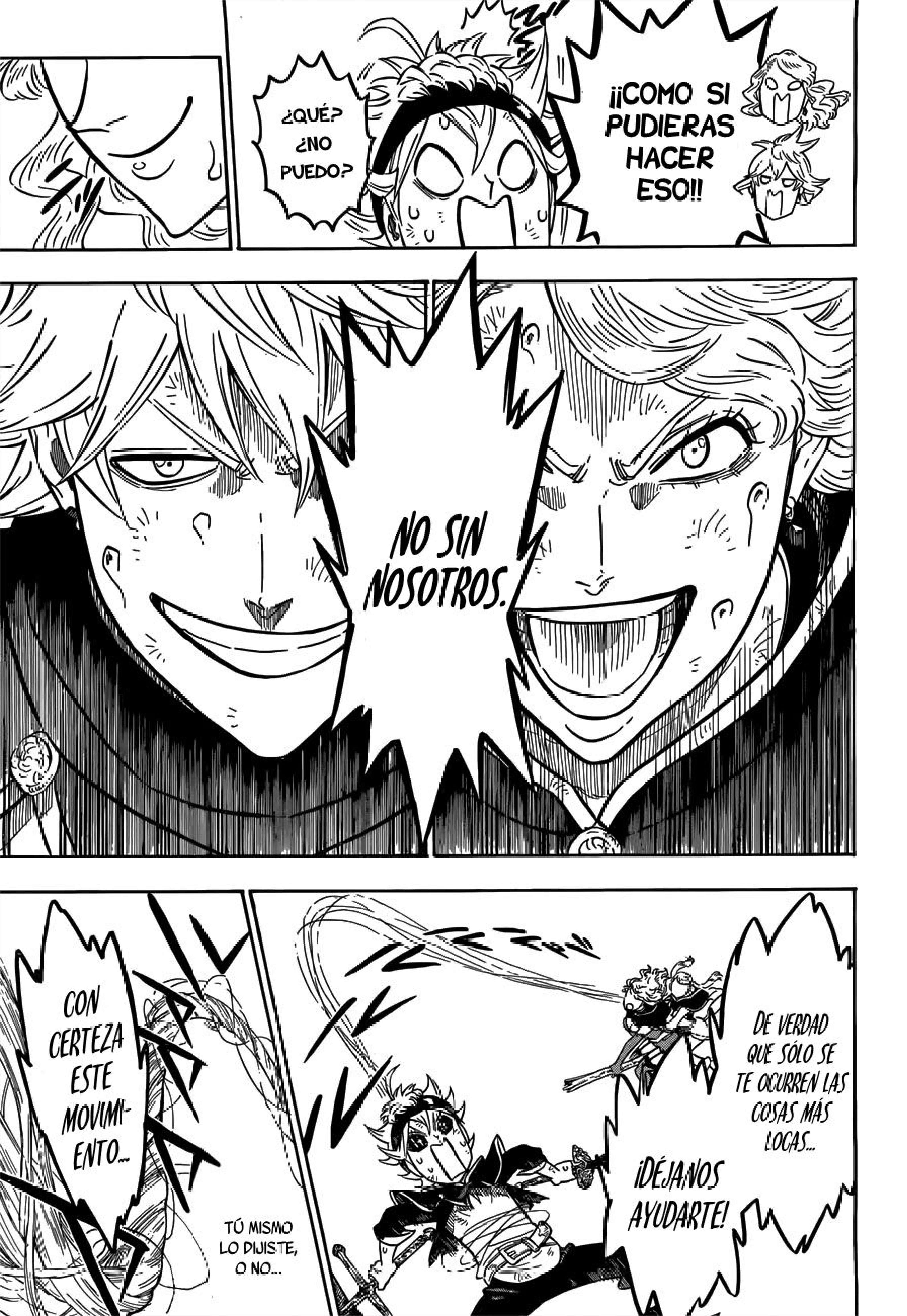 Read black Clover es Manga Online