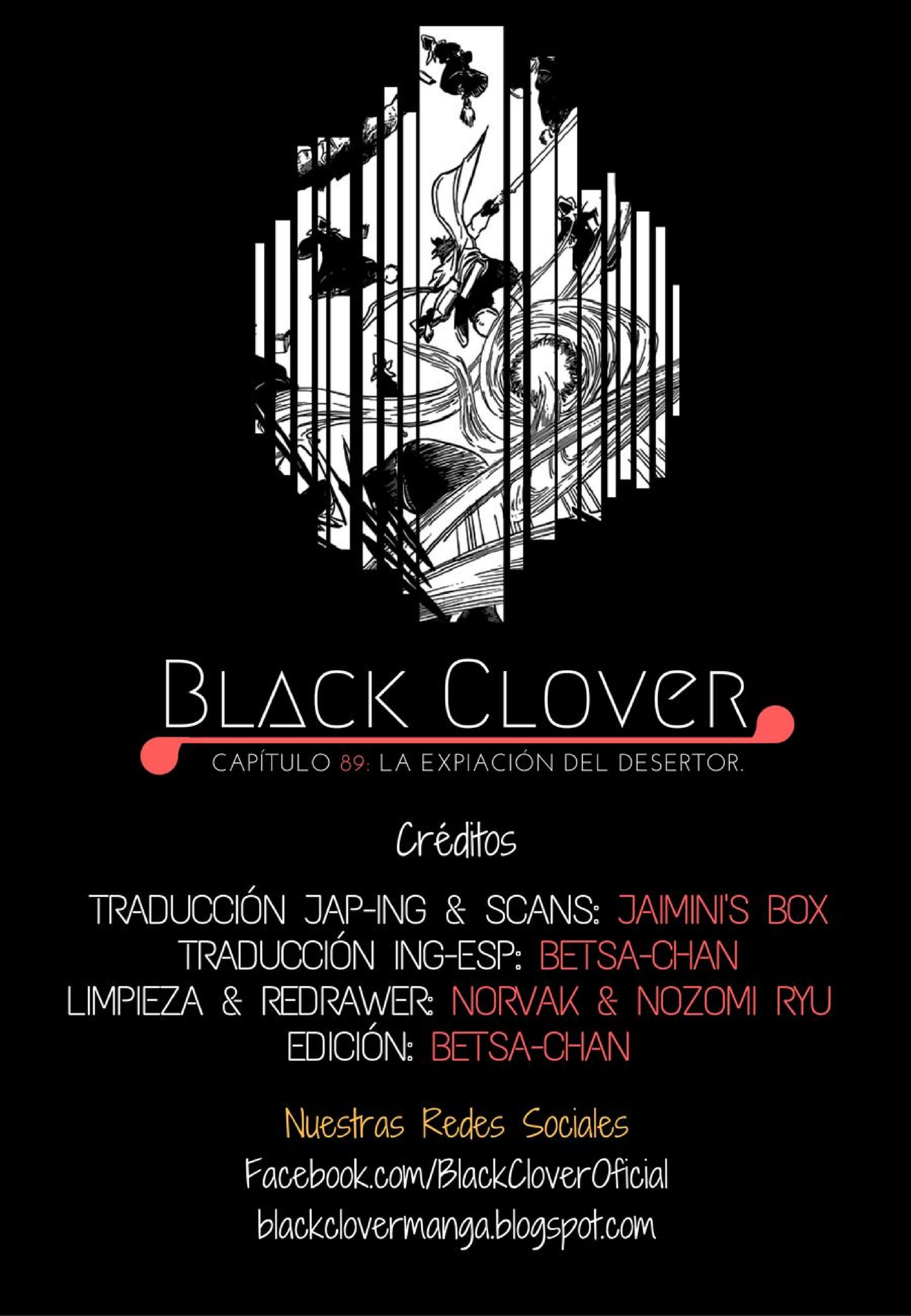 Read black Clover es Manga Online