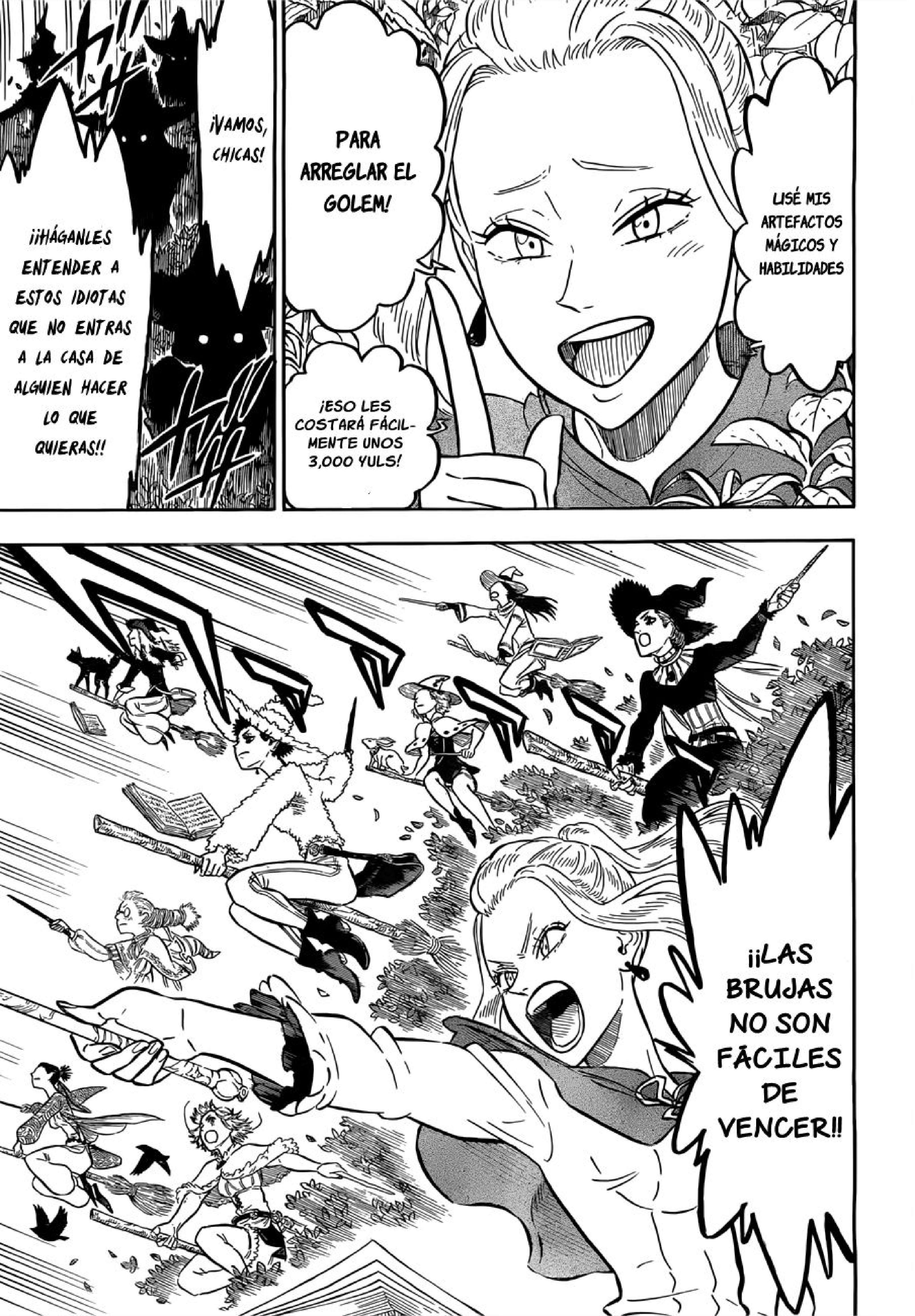 Read black Clover es Manga Online