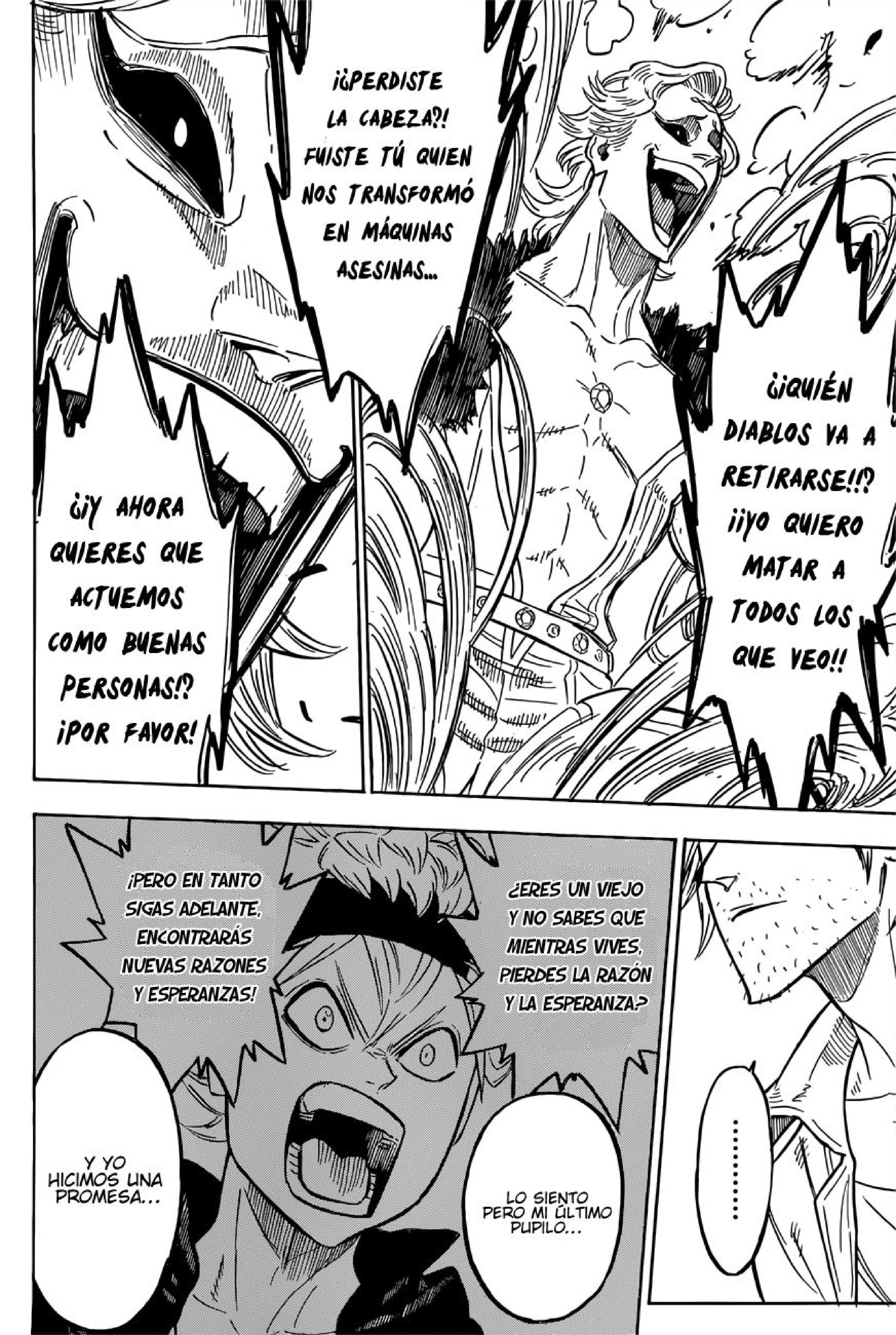 Read black Clover es Manga Online