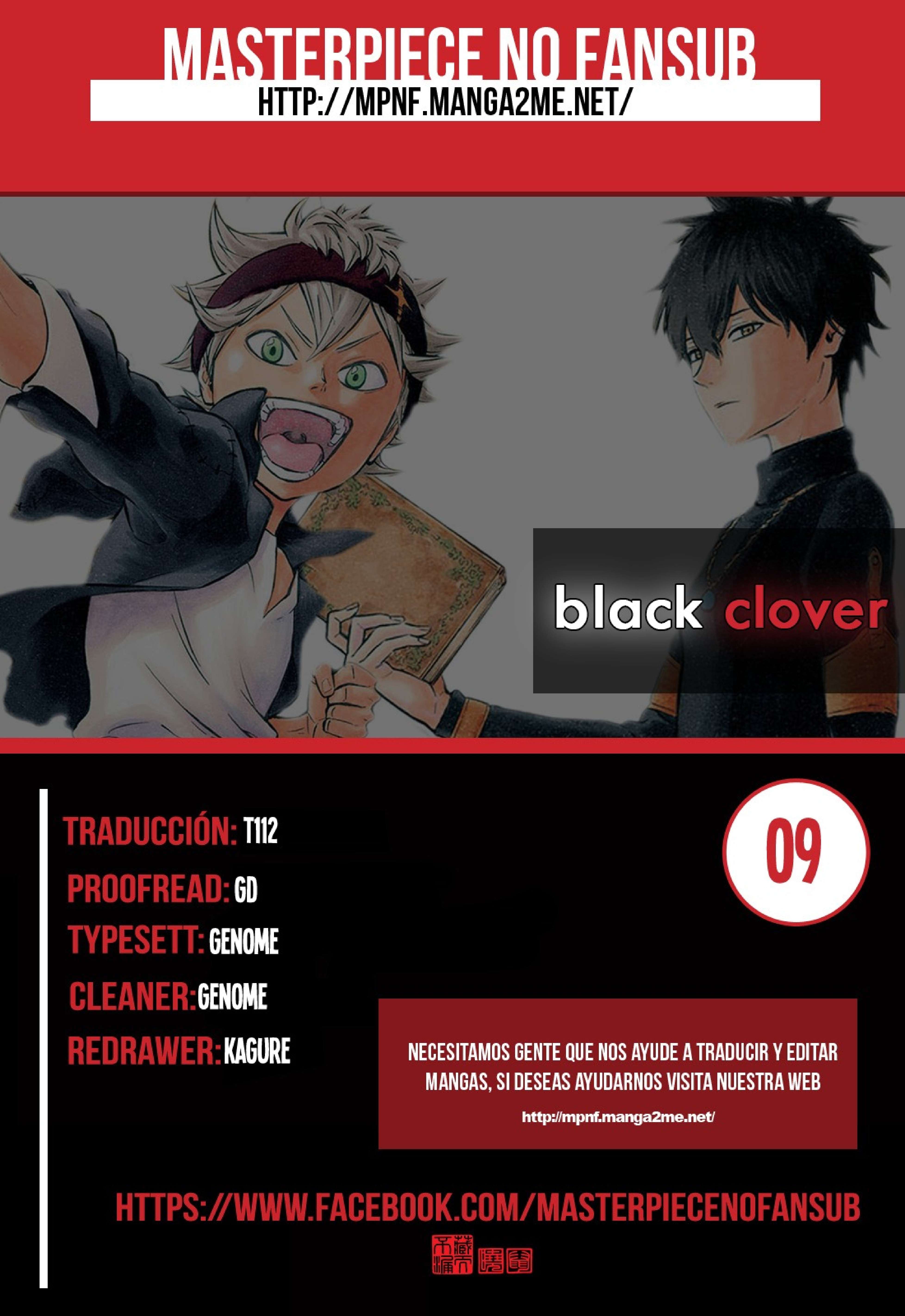 Read black Clover es Manga Online