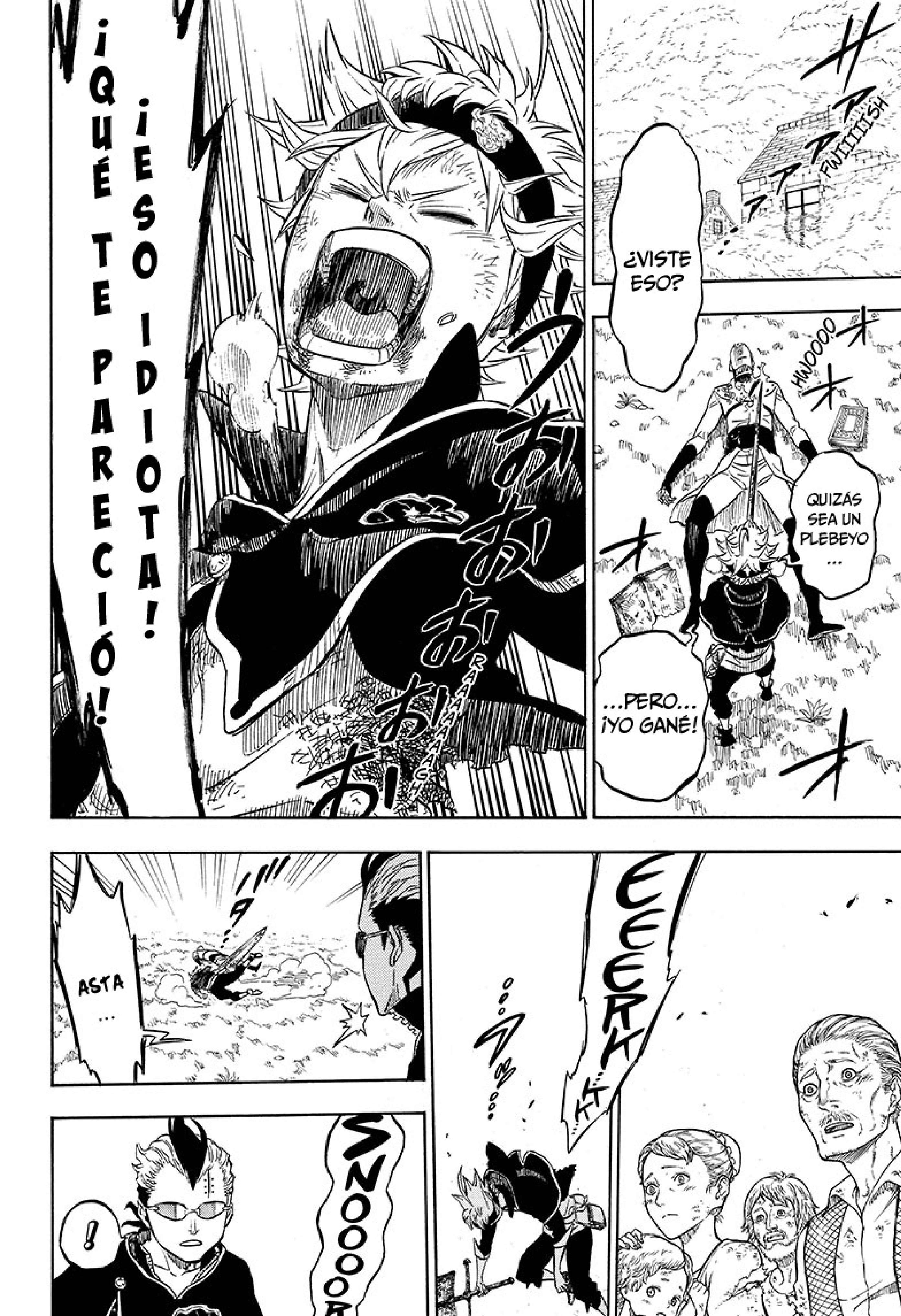 Read black Clover es Manga Online