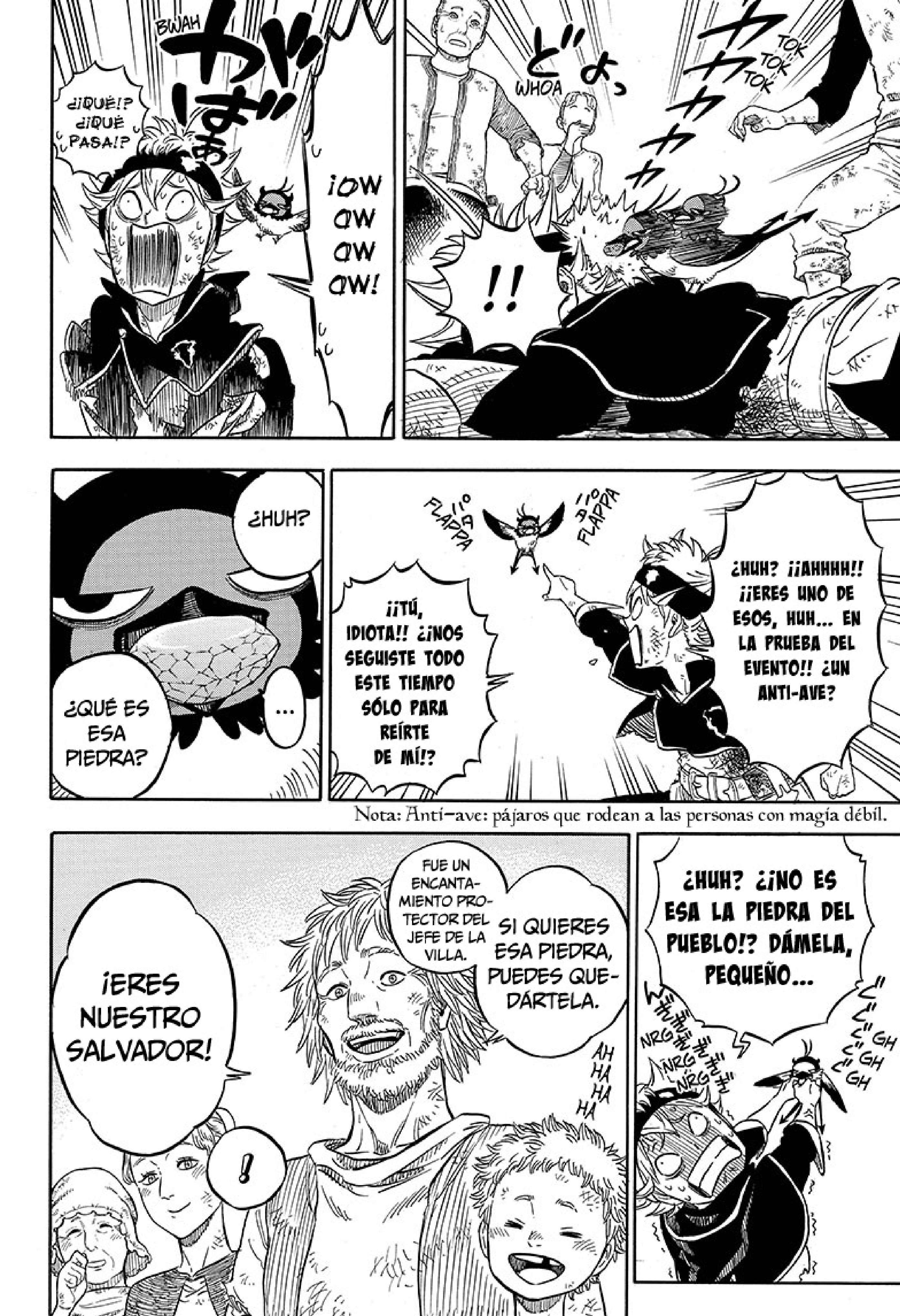 Read black Clover es Manga Online