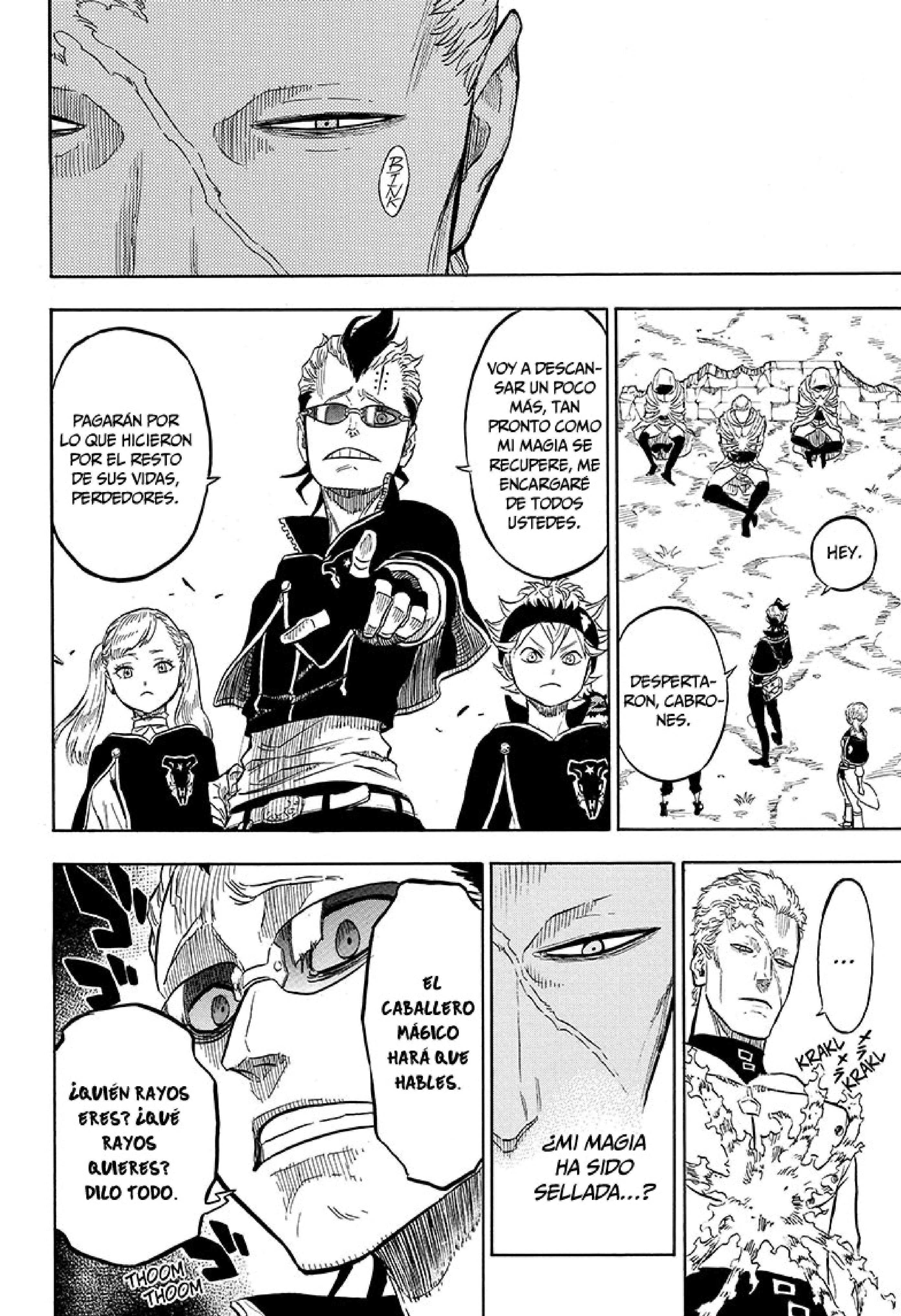 Read black Clover es Manga Online