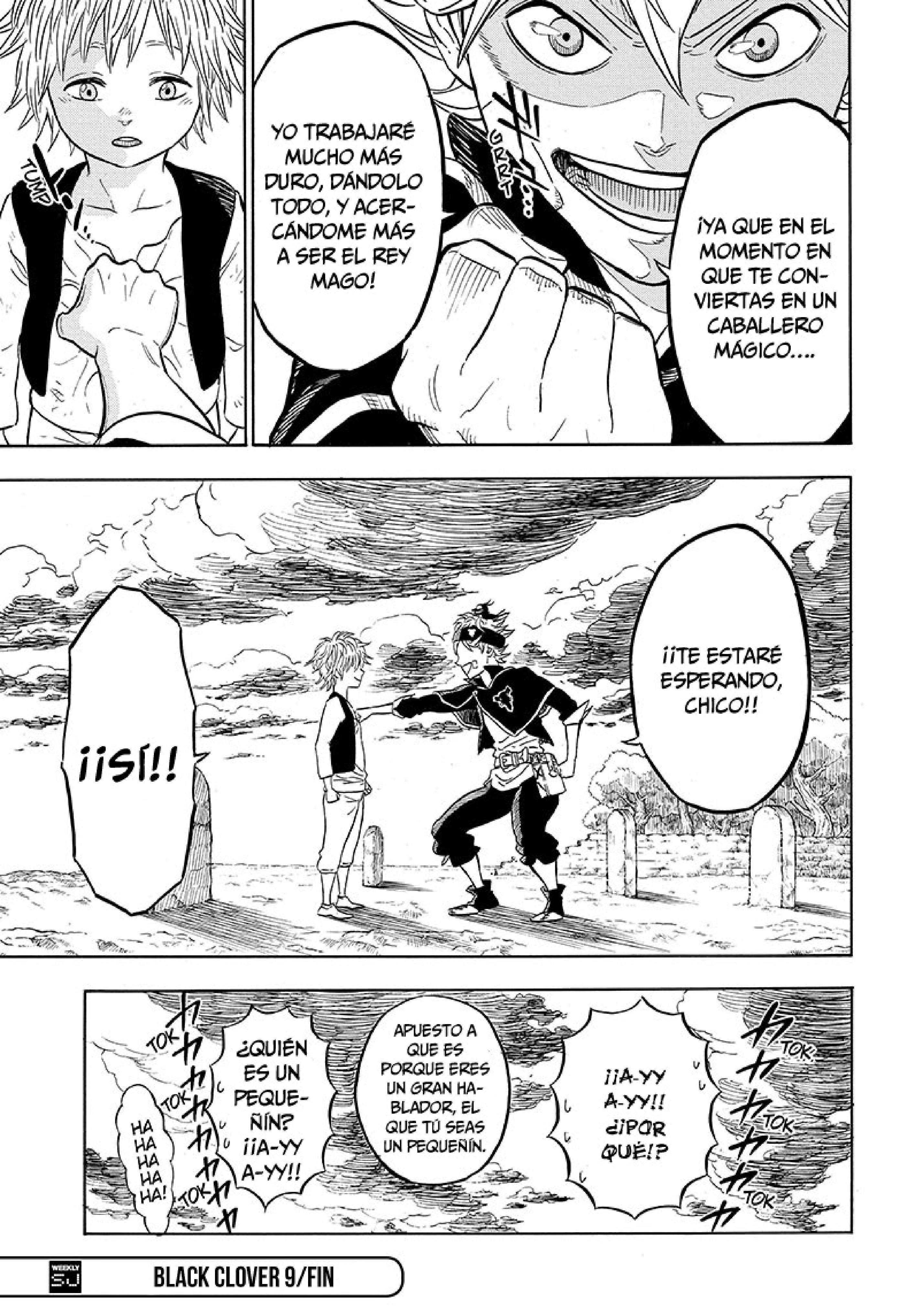 Read black Clover es Manga Online