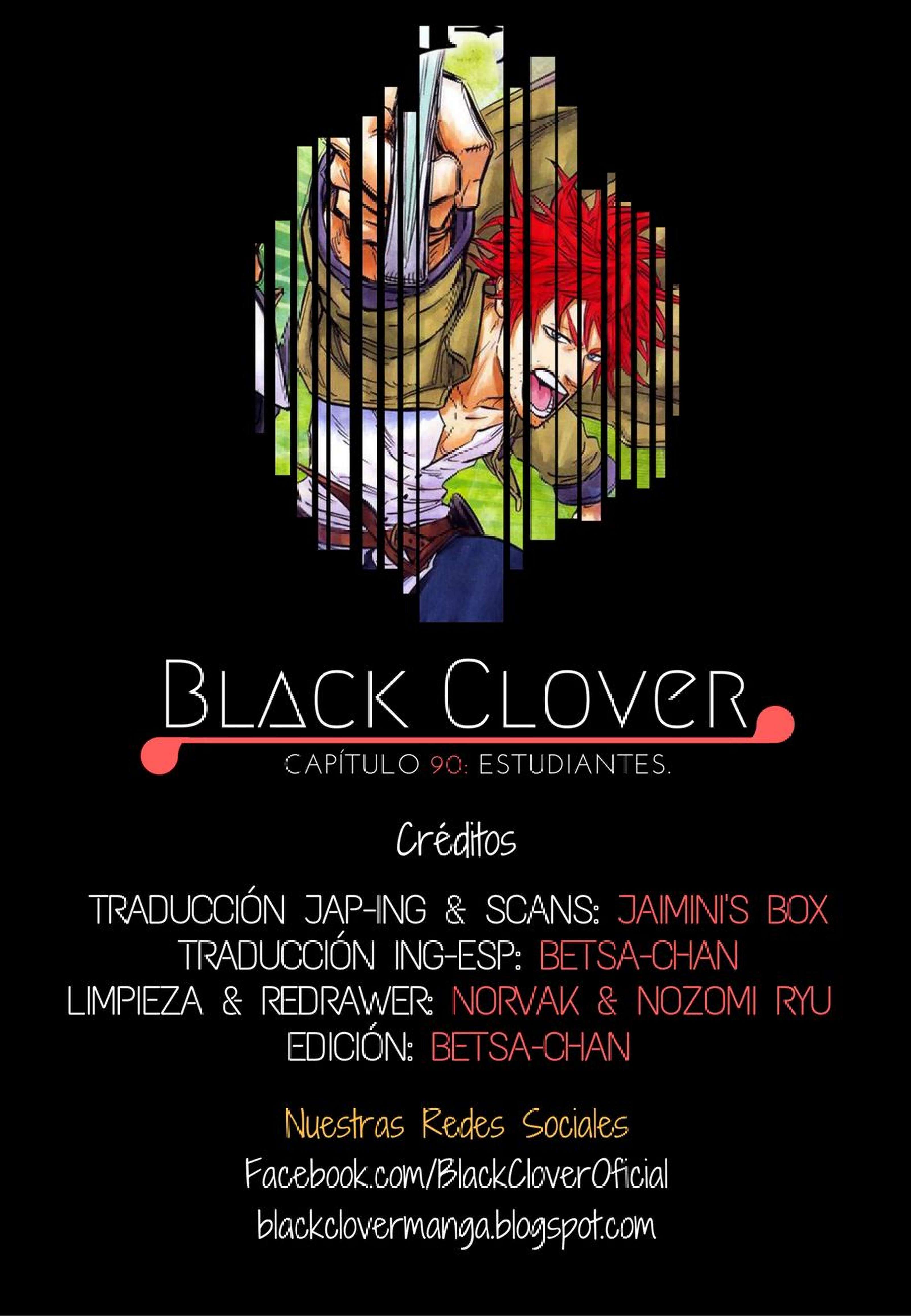 Read black Clover es Manga Online