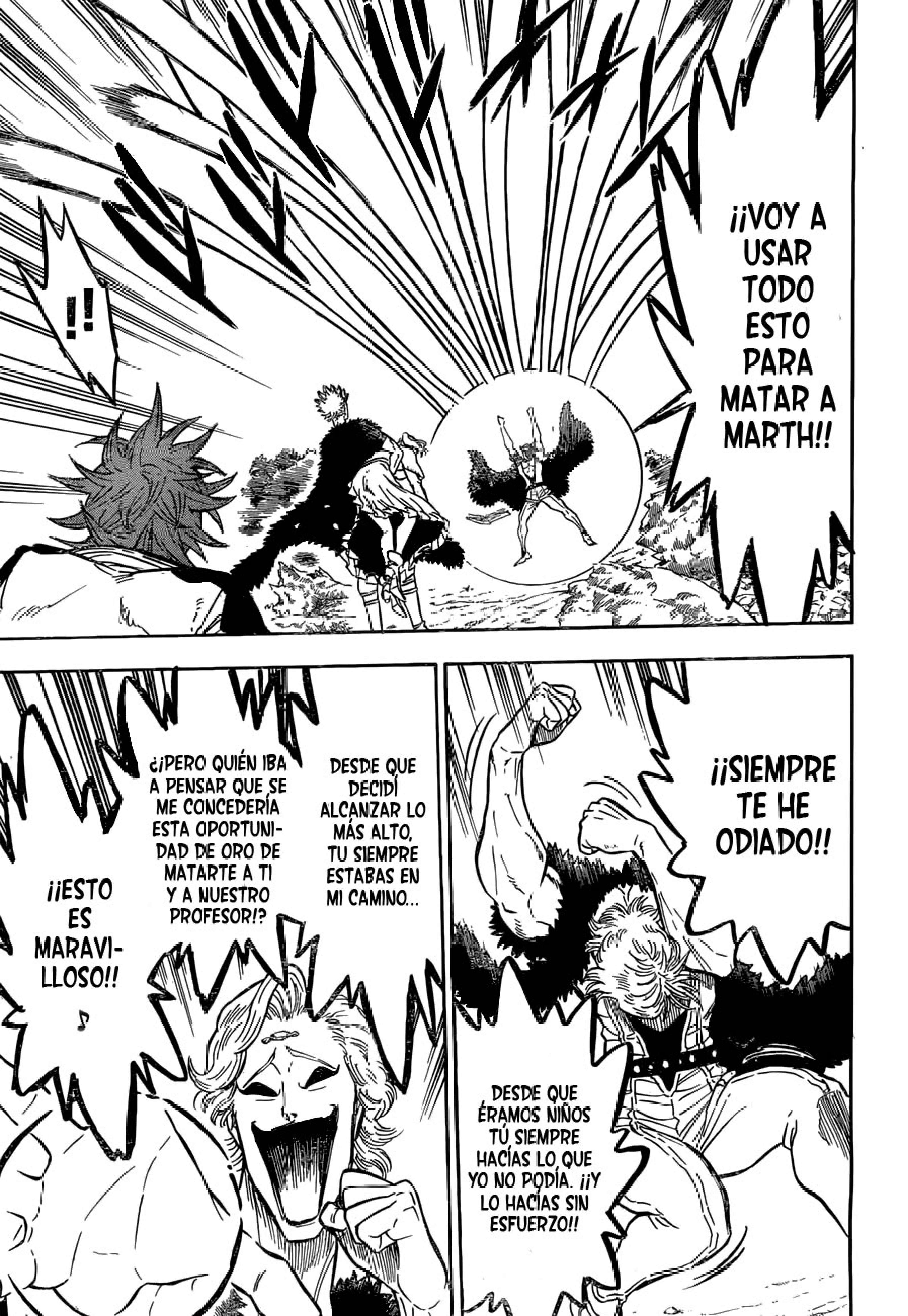Read black Clover es Manga Online