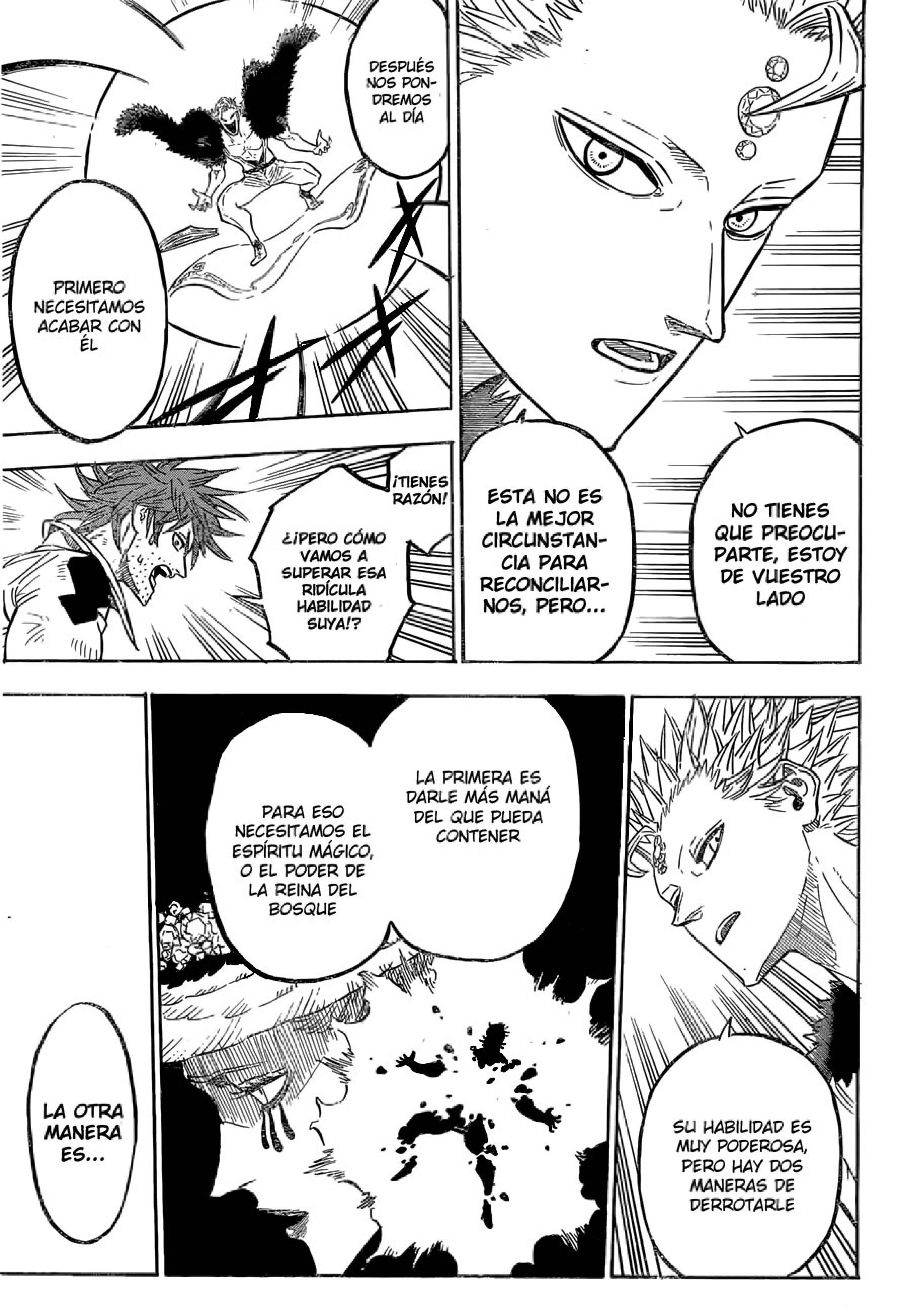 Read black Clover es Manga Online